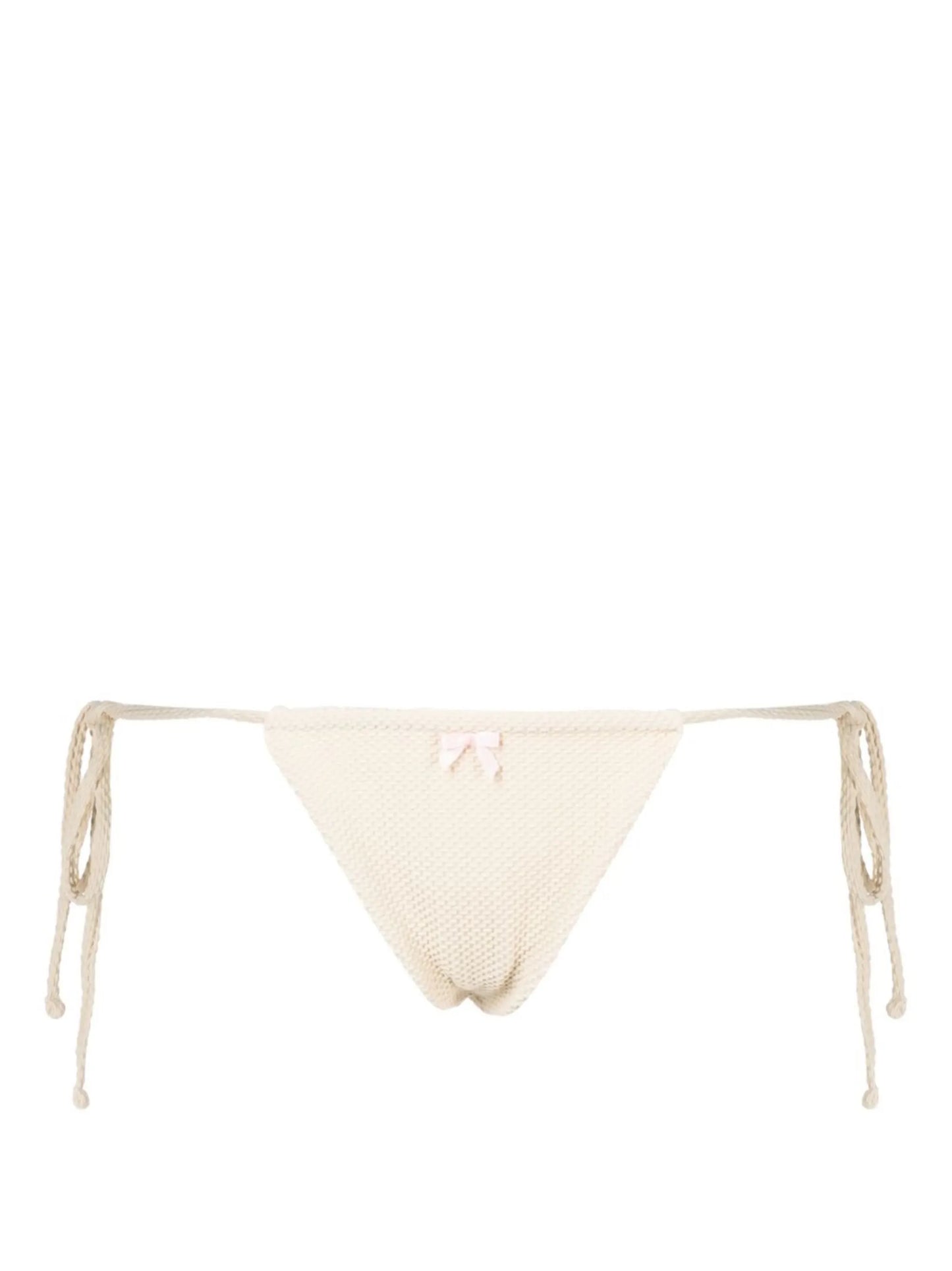 Tia seersucker bikini bottoms