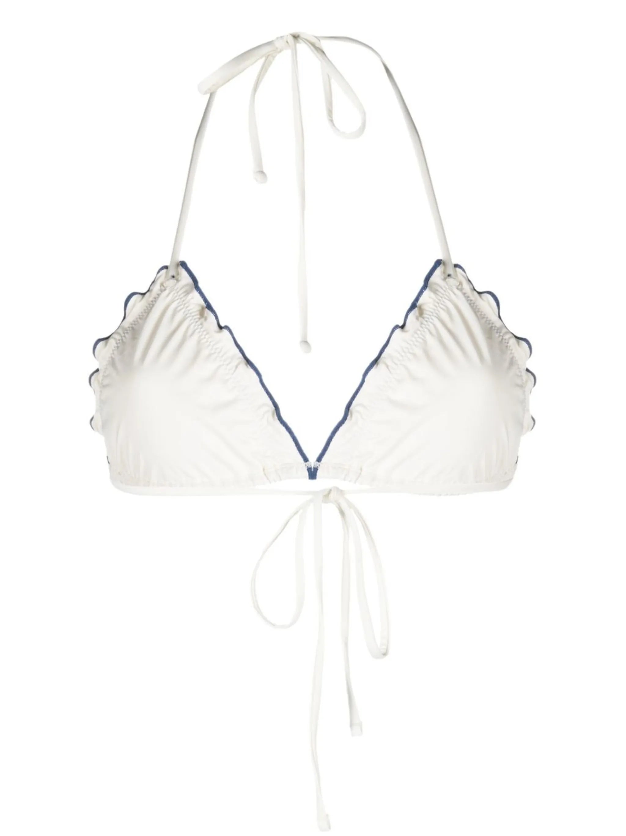 Tidal triangle bikini top