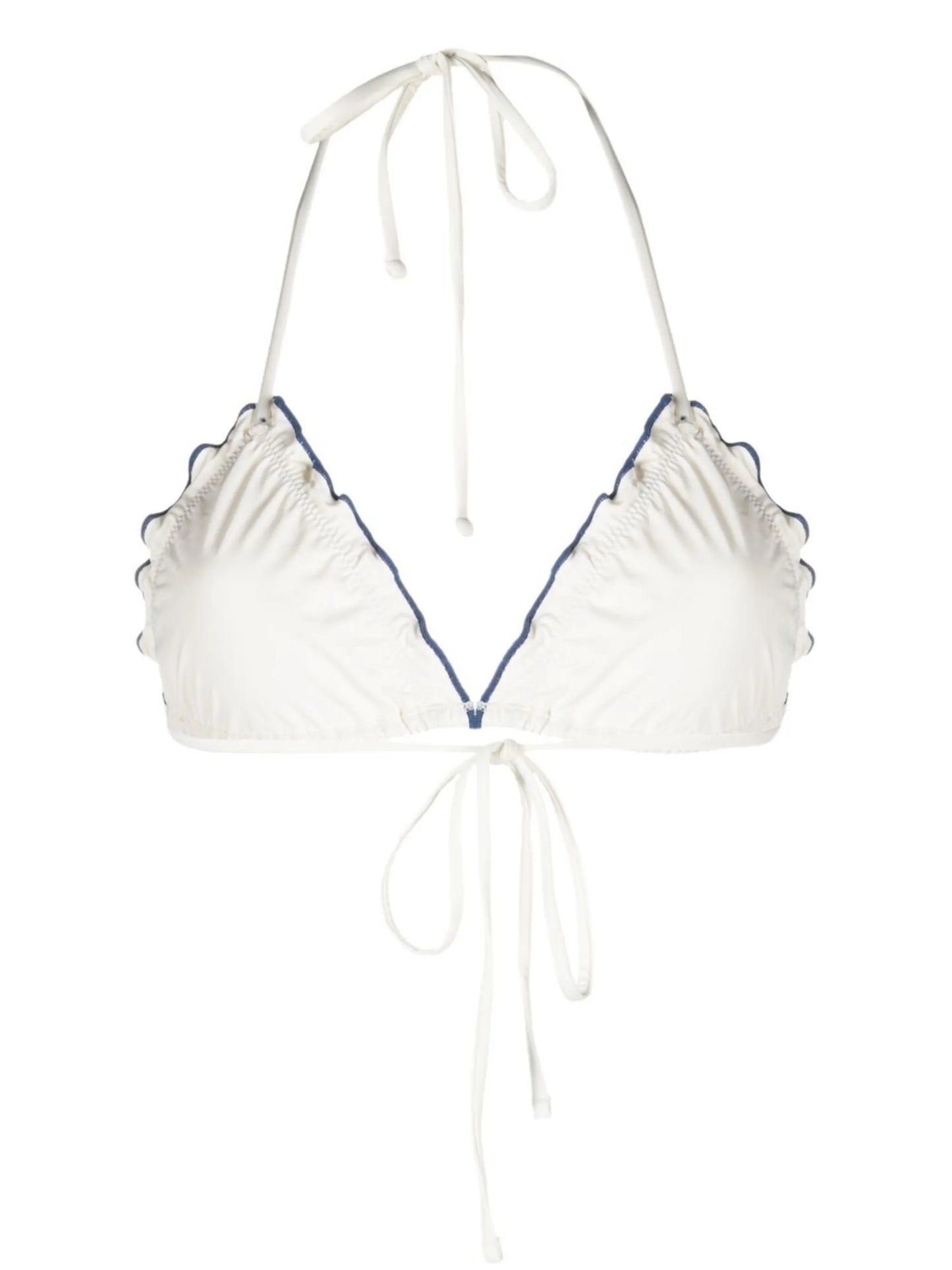 Tidal triangle bikini top