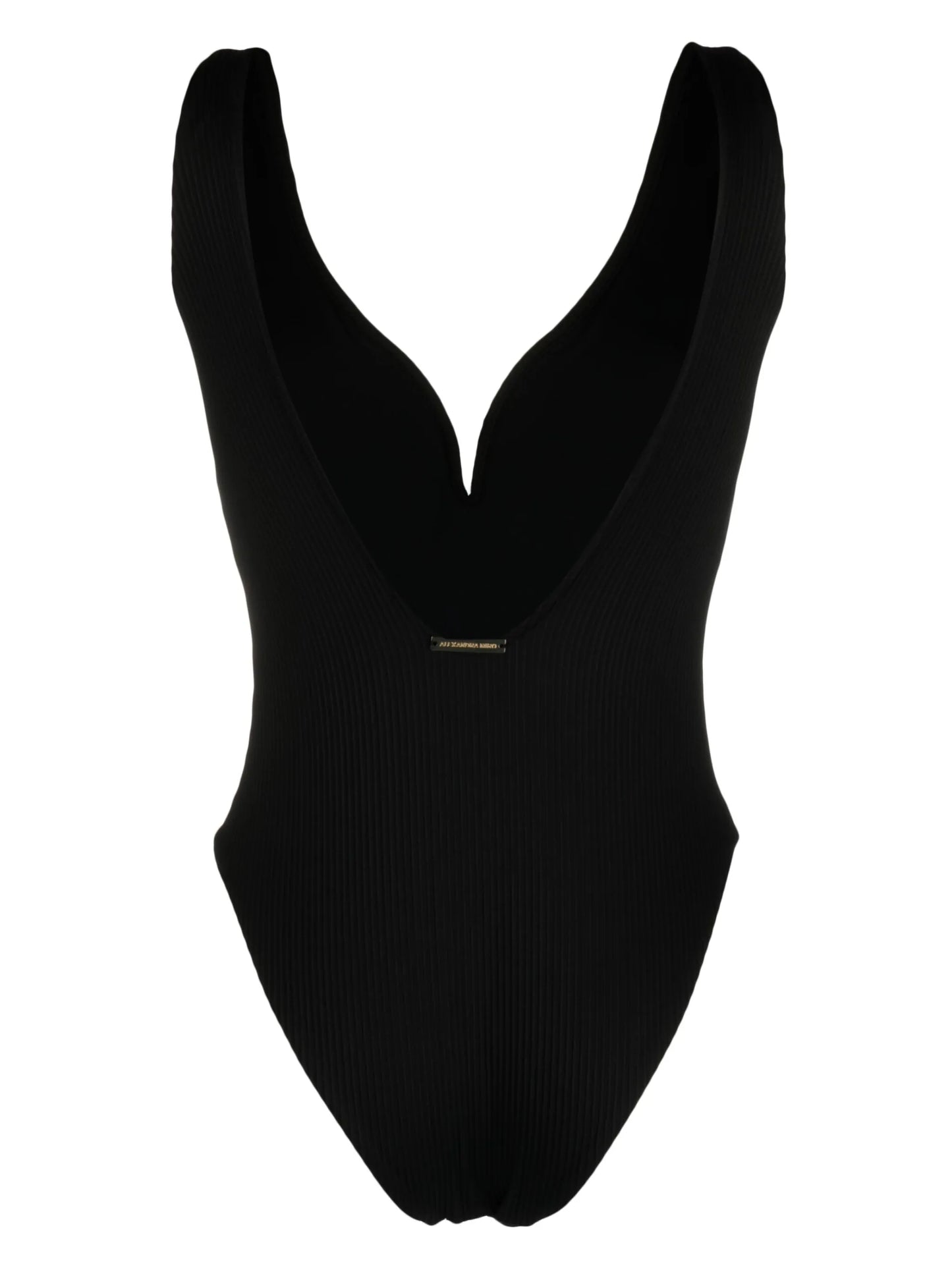 Kiki ribbed V-neck swimsuit