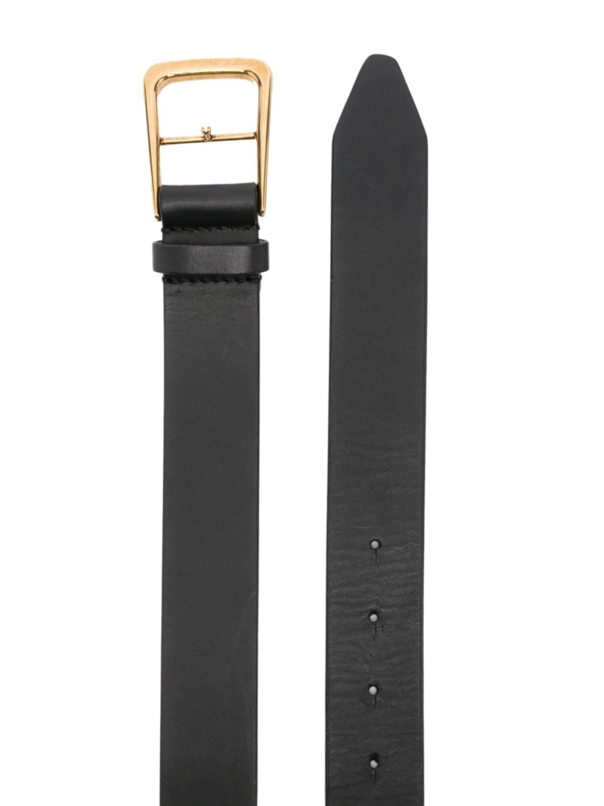 wide leather belt