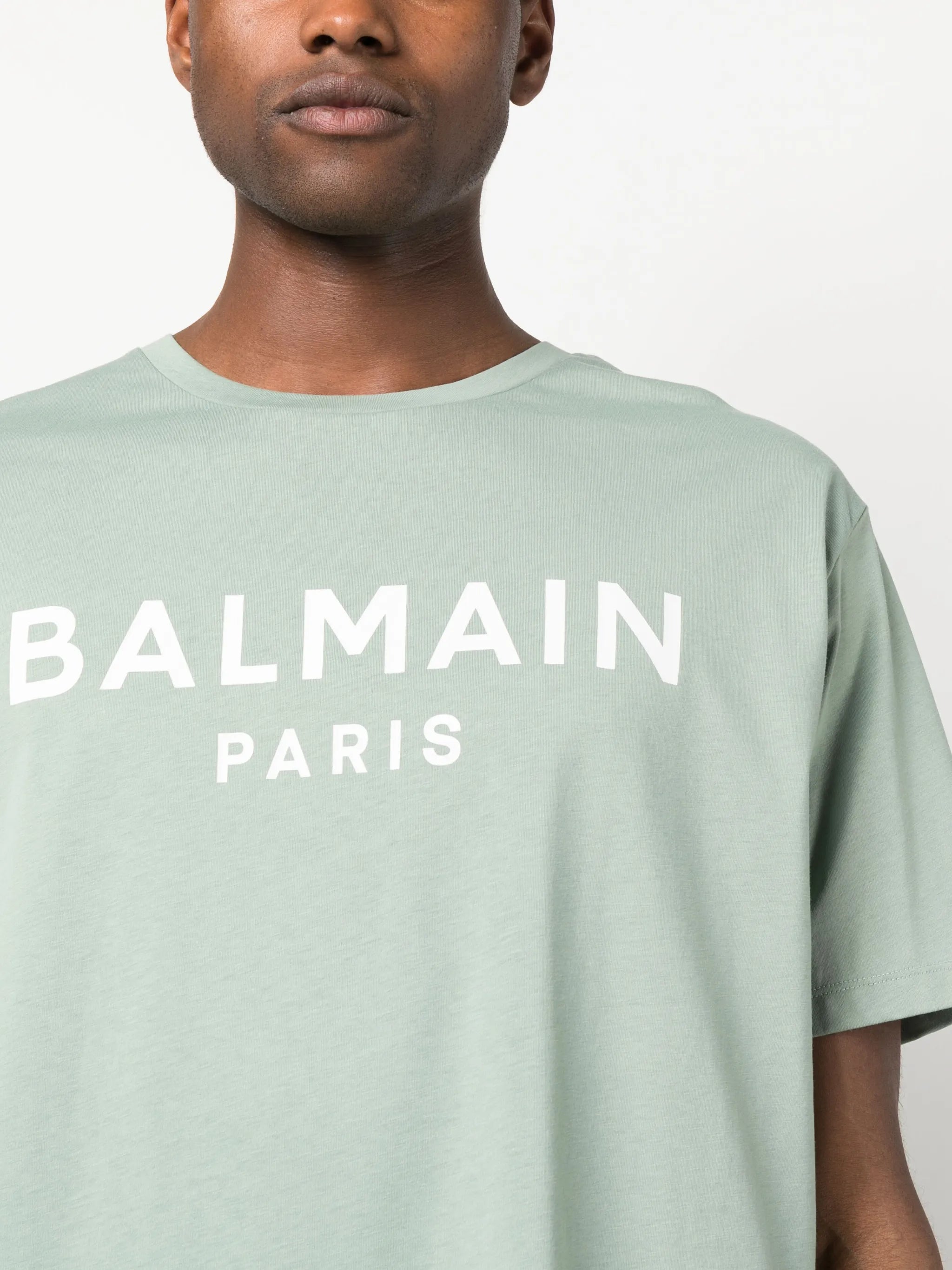 logo-print cotton T-shirt