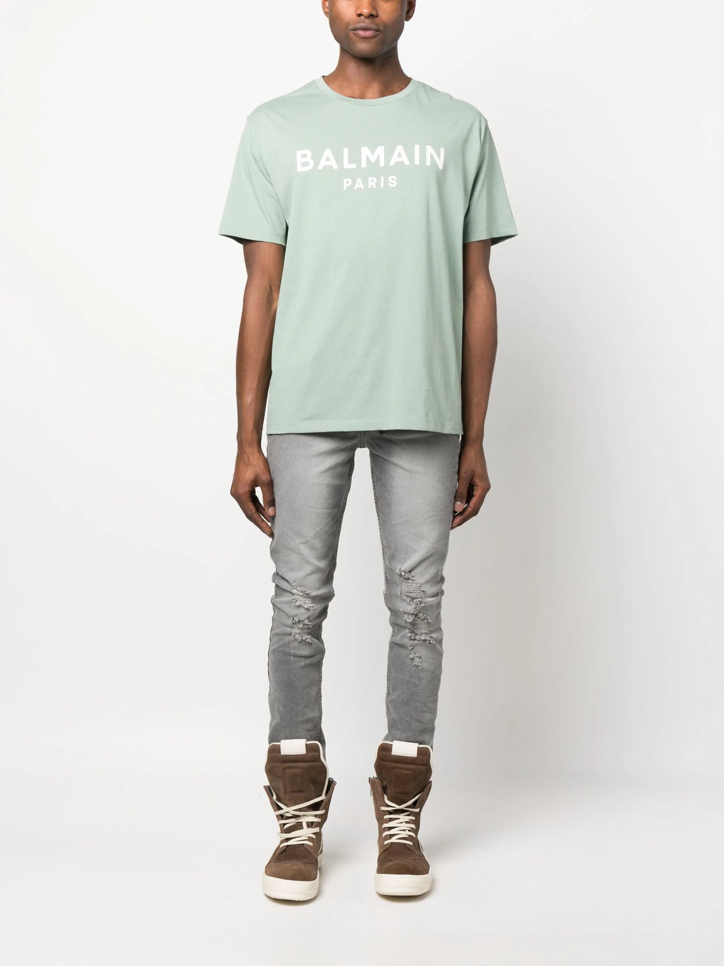 logo-print cotton T-shirt
