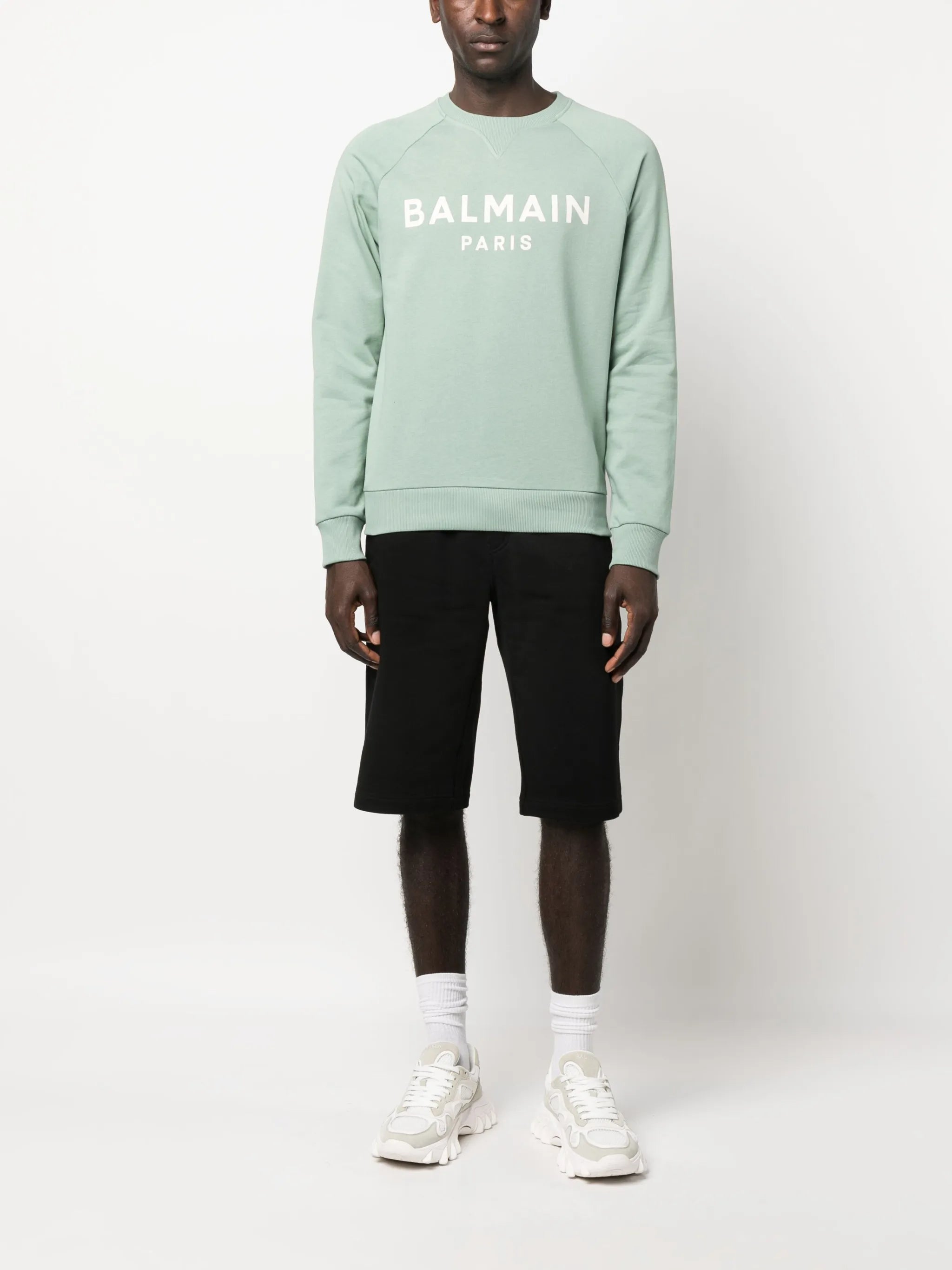 logo-print crew-neck sweatshirt