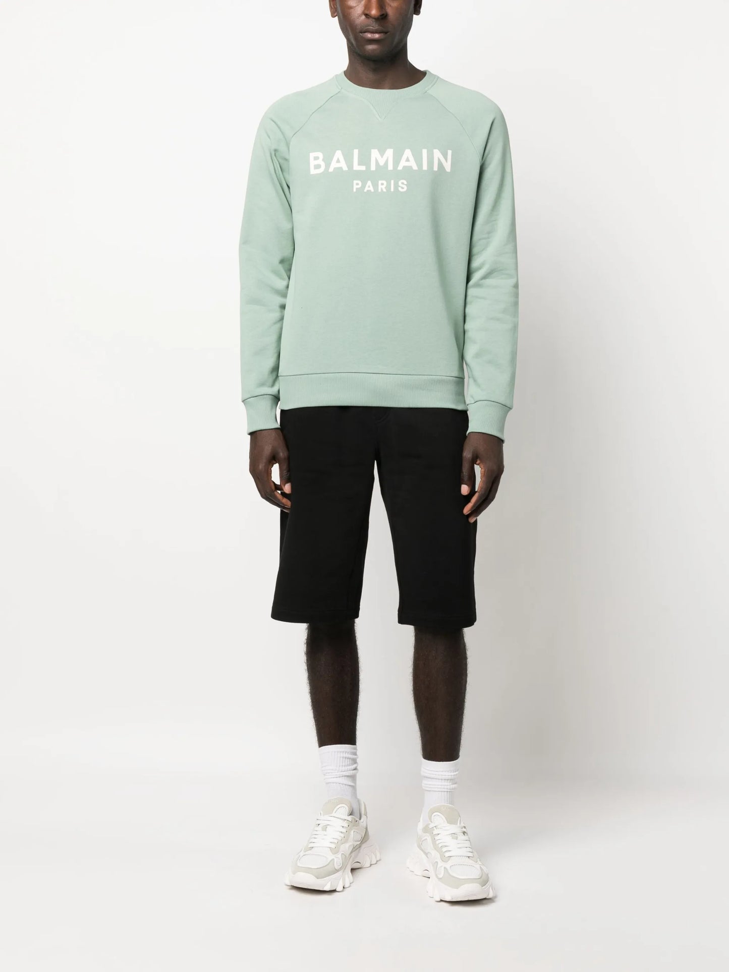 logo-print crew-neck sweatshirt