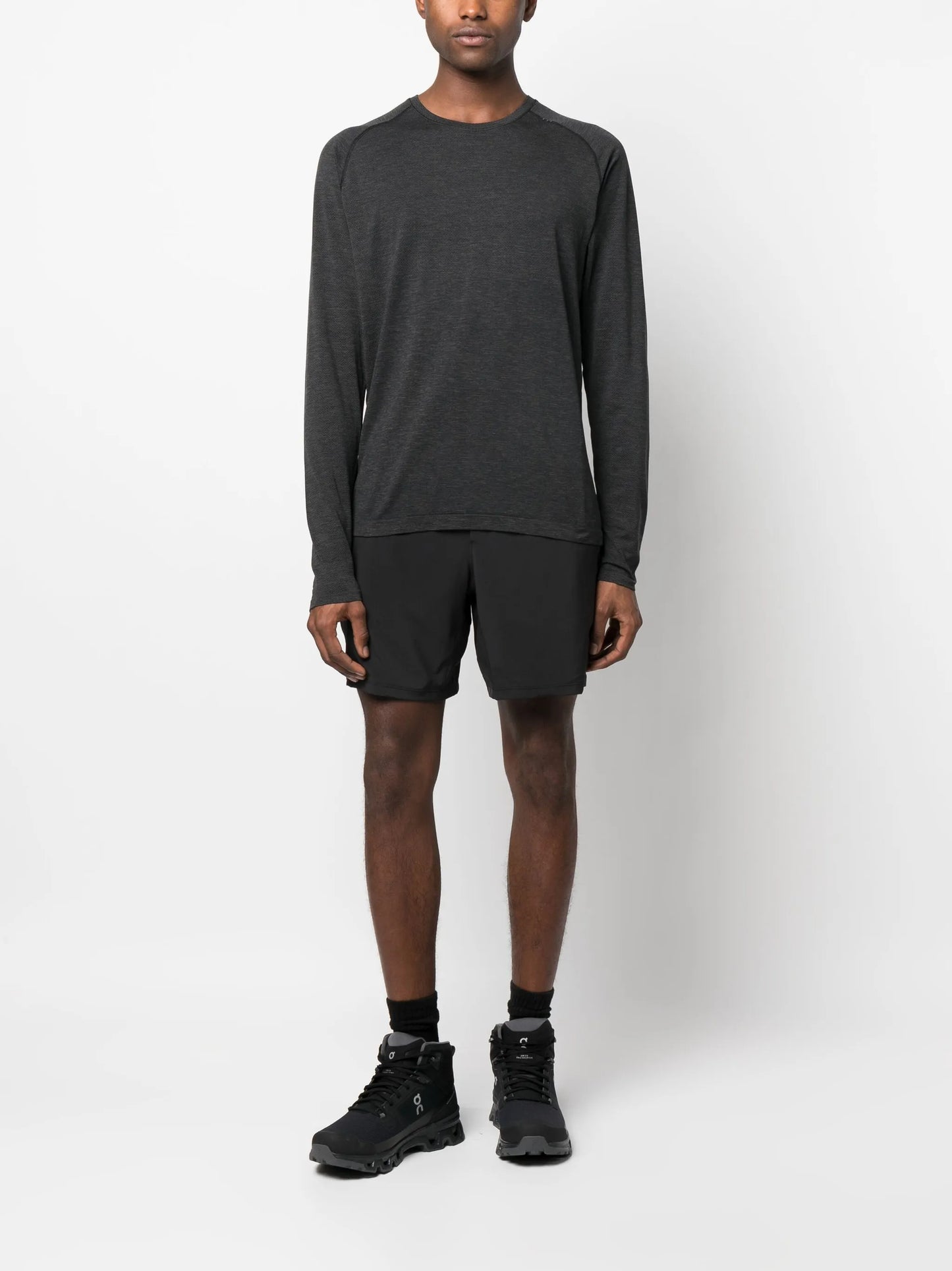 Metal long-sleeve top