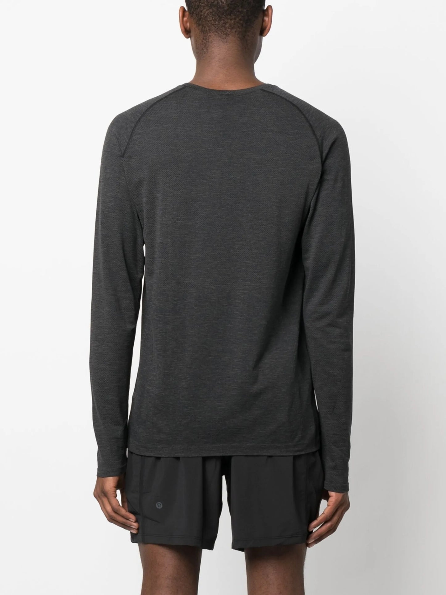 Metal long-sleeve top