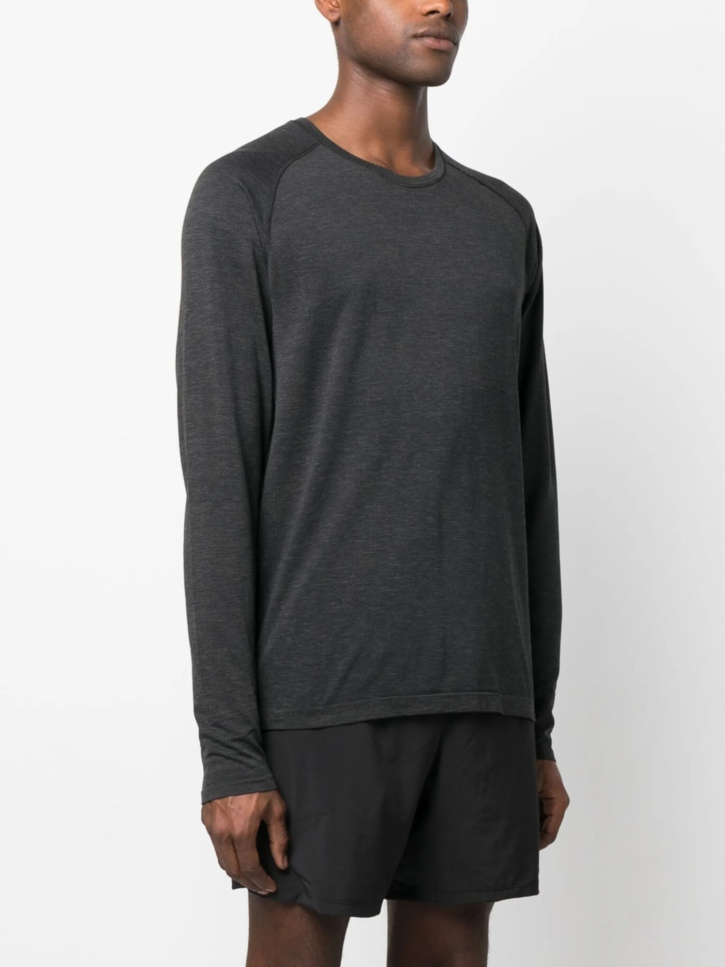 Metal long-sleeve top