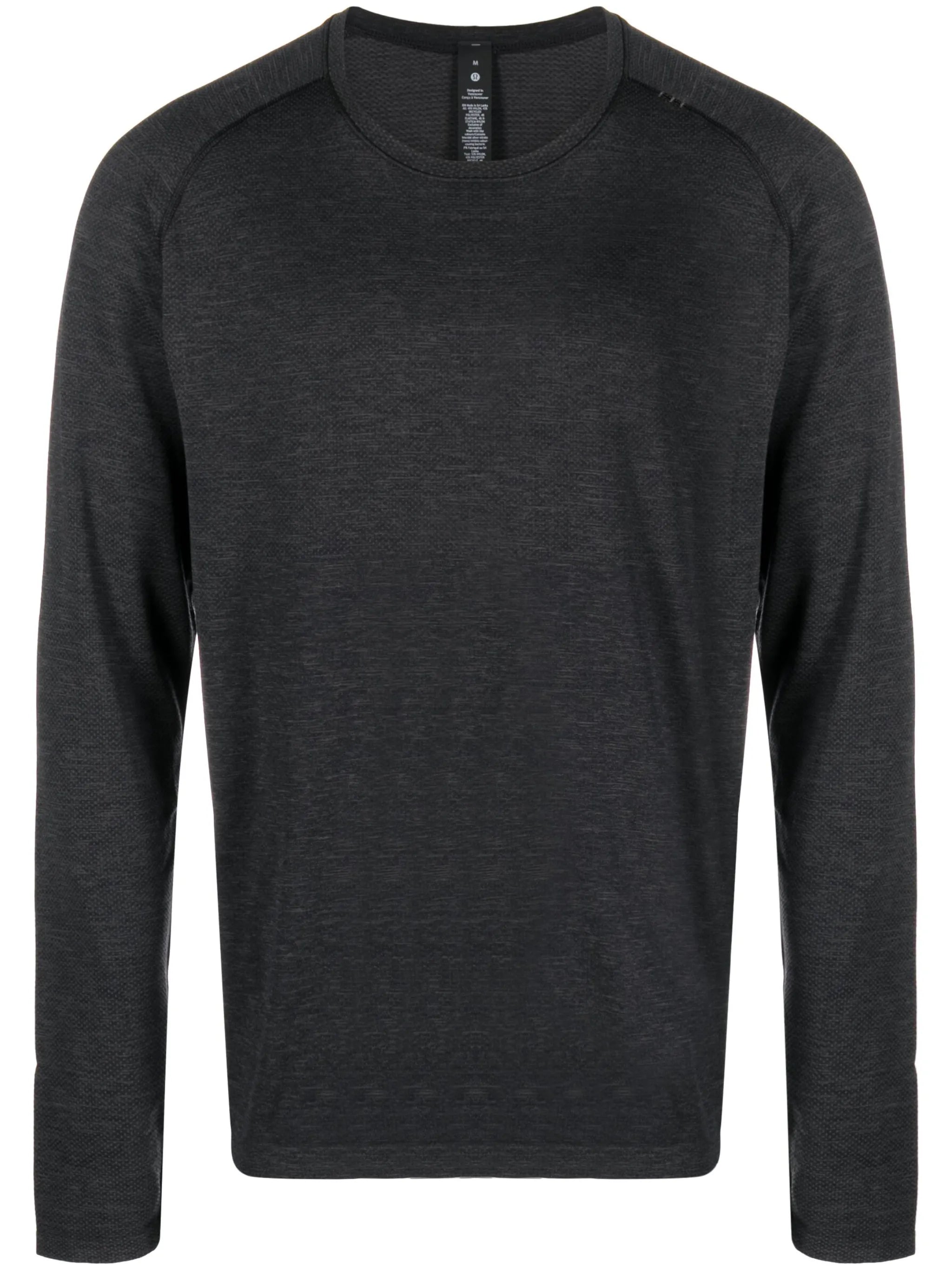 Metal long-sleeve top