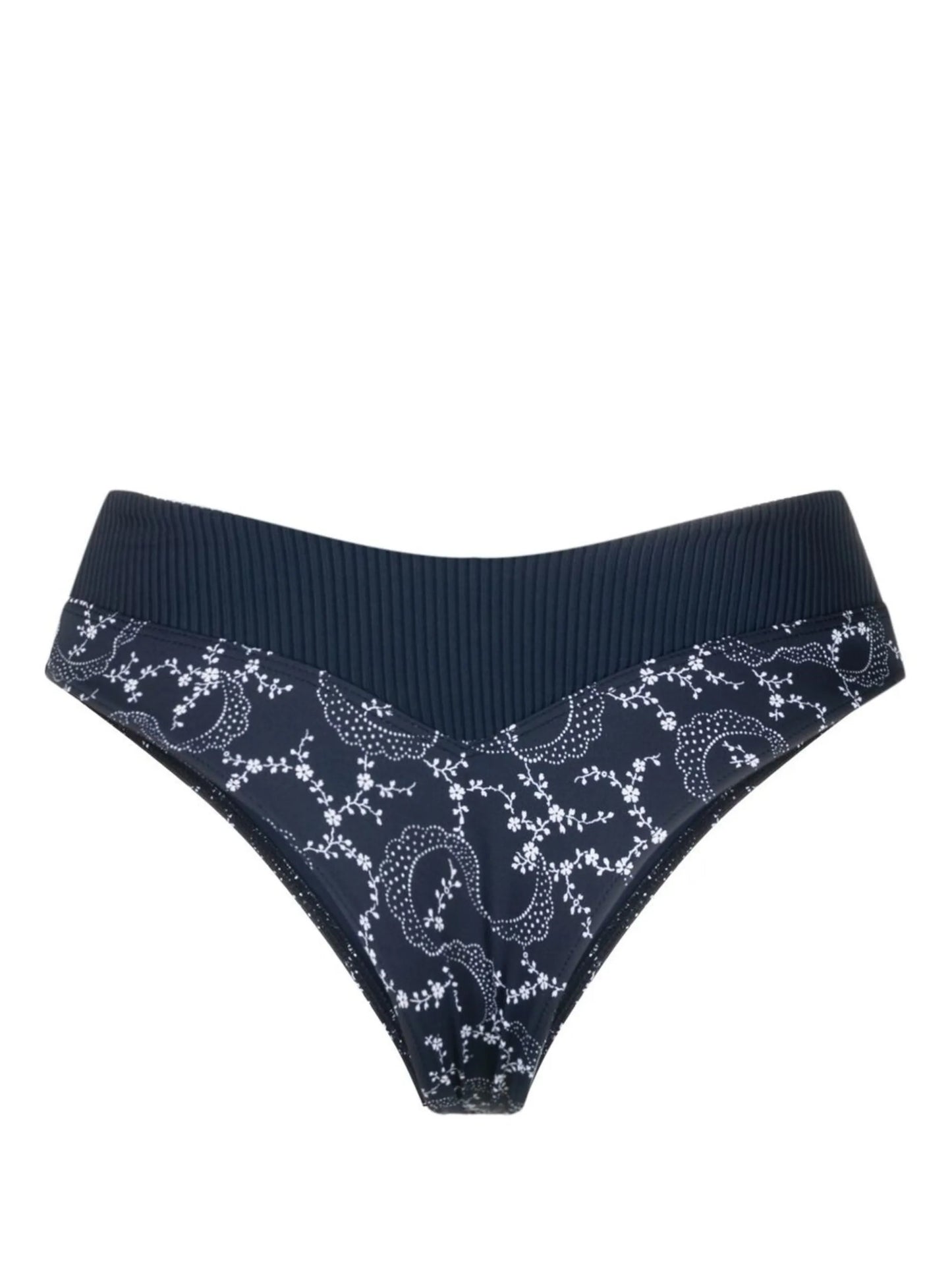 Bellamy floral-print bikini bottoms