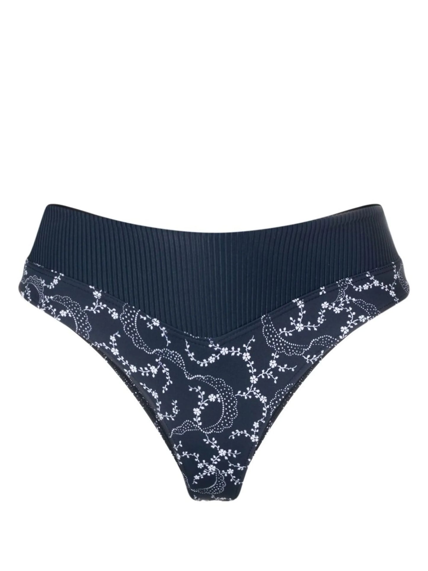 Bellamy floral-print bikini bottoms