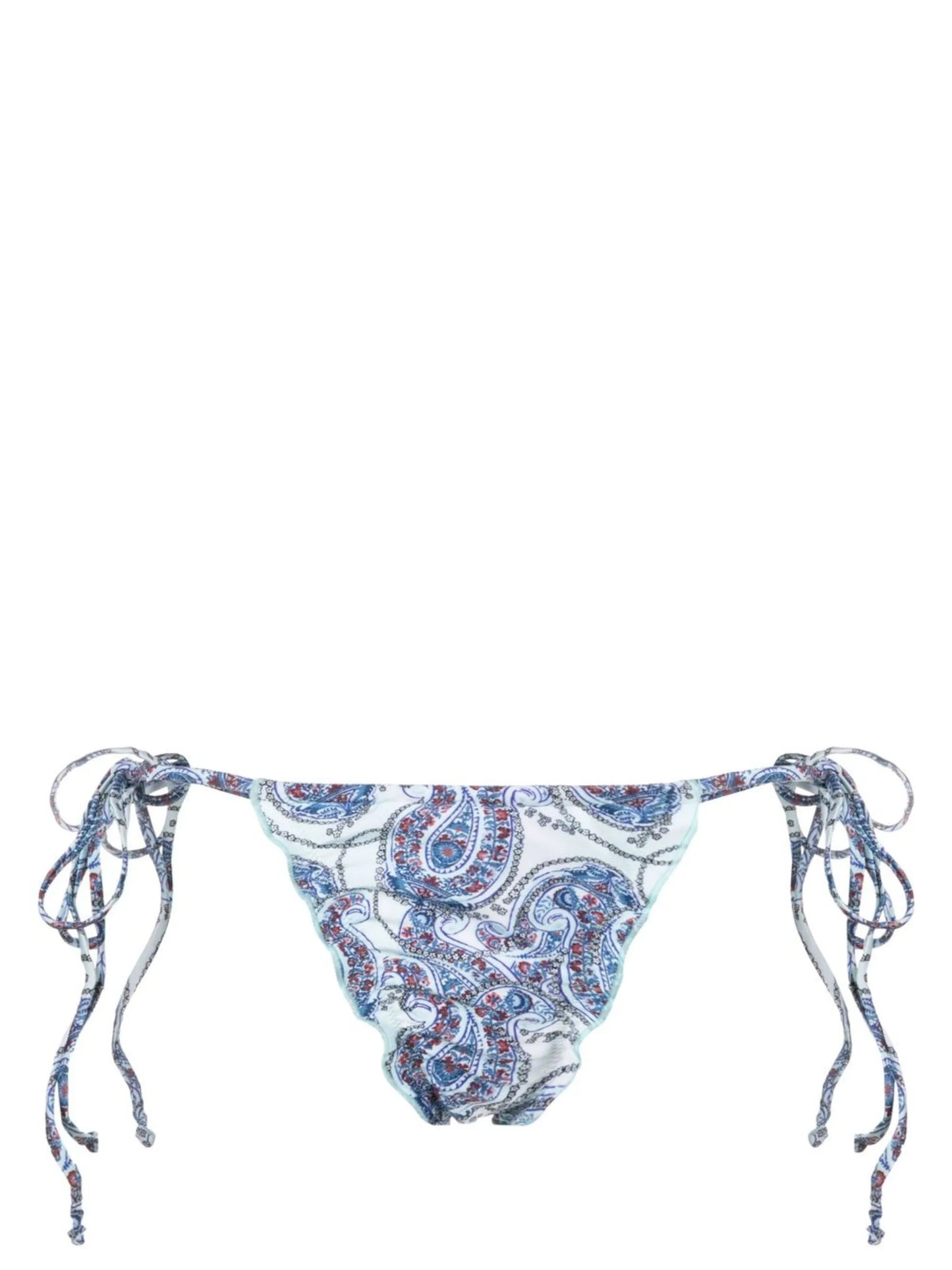 Tidal Shine paisley-print bikini bottoms
