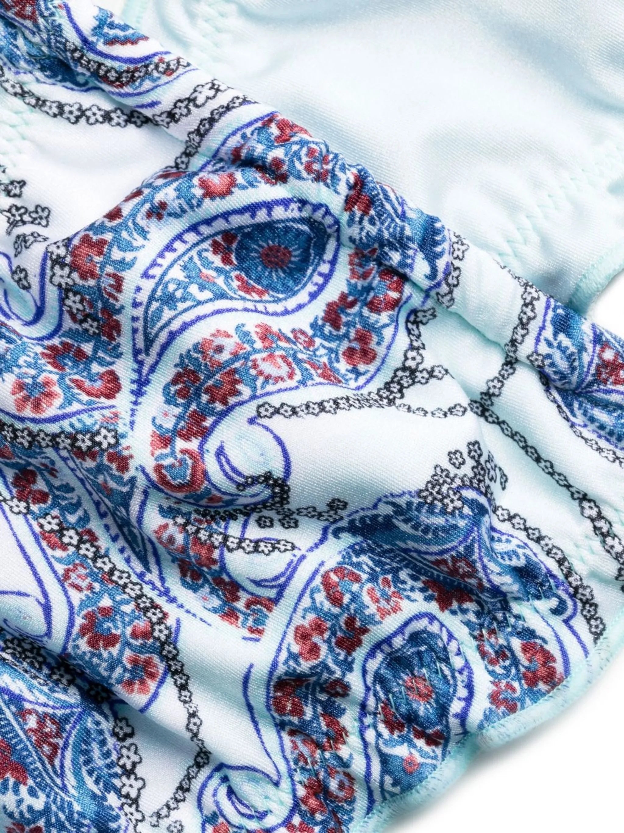 Tidal Shine paisley-print bikini bottoms