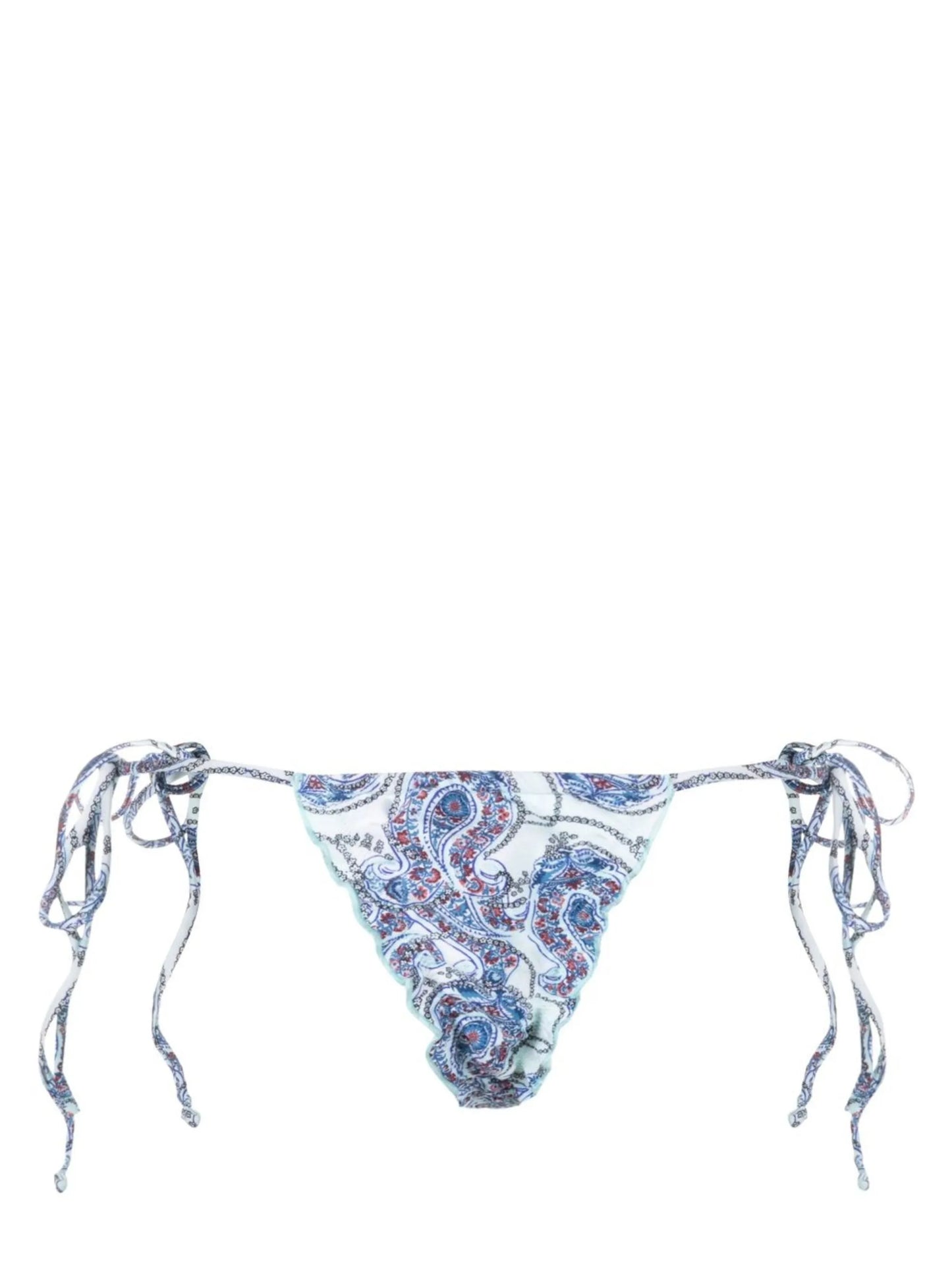 Tidal Shine paisley-print bikini bottoms