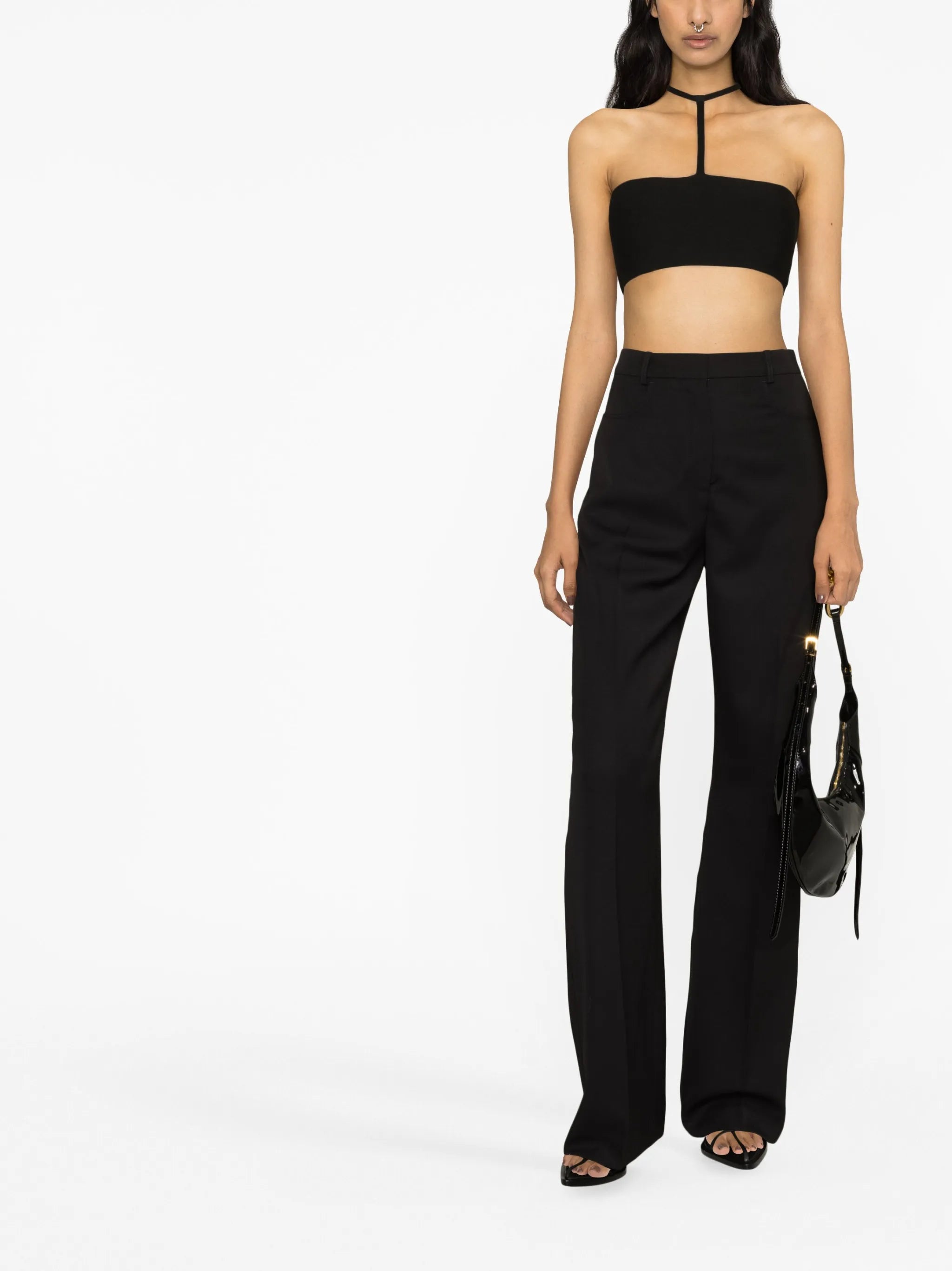 knitted crop top