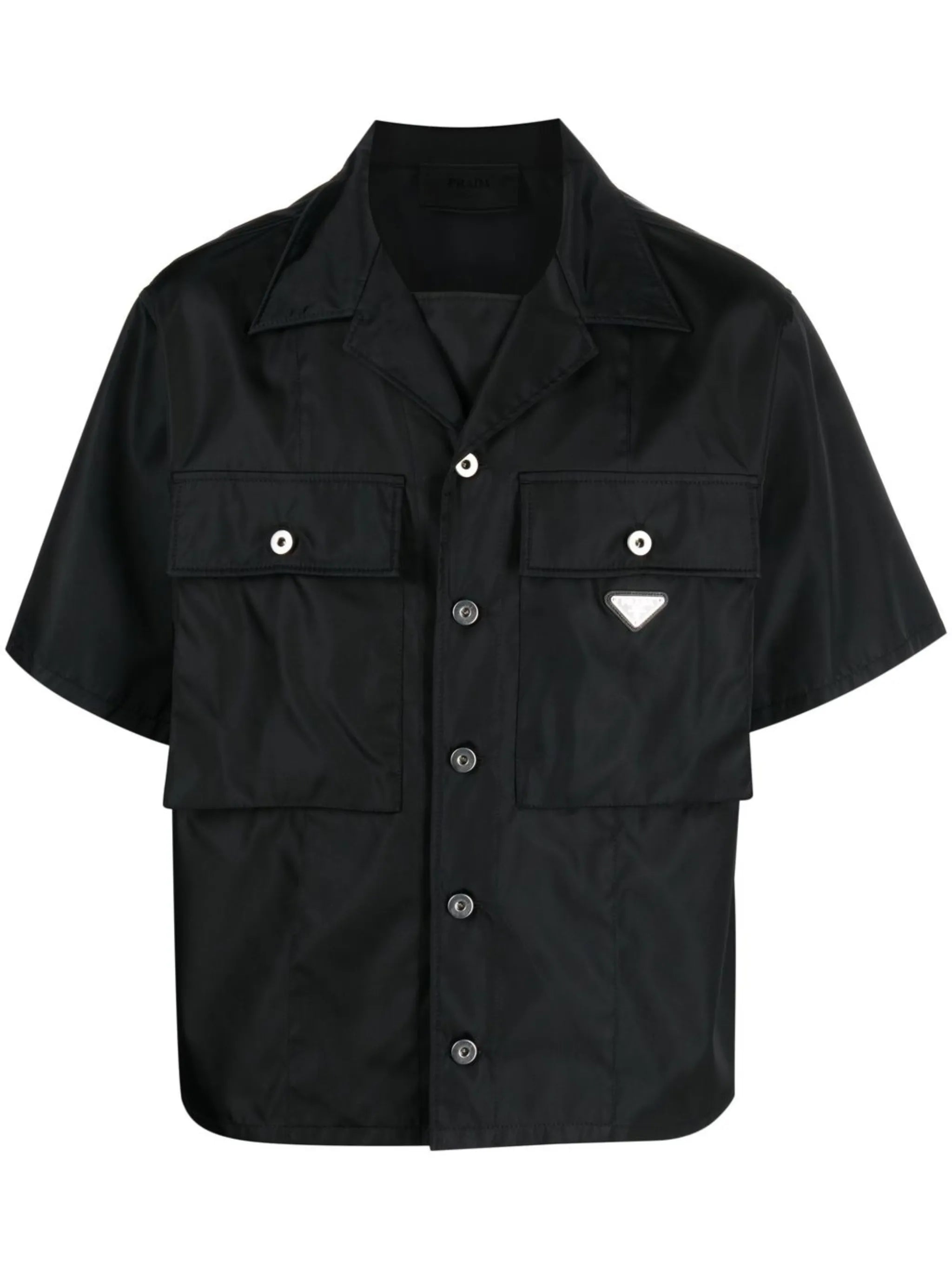 enamel triangle-logo shirt