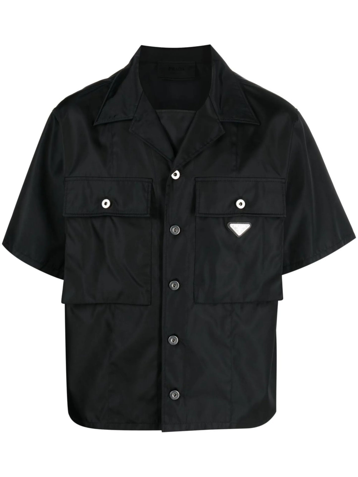 enamel triangle-logo shirt