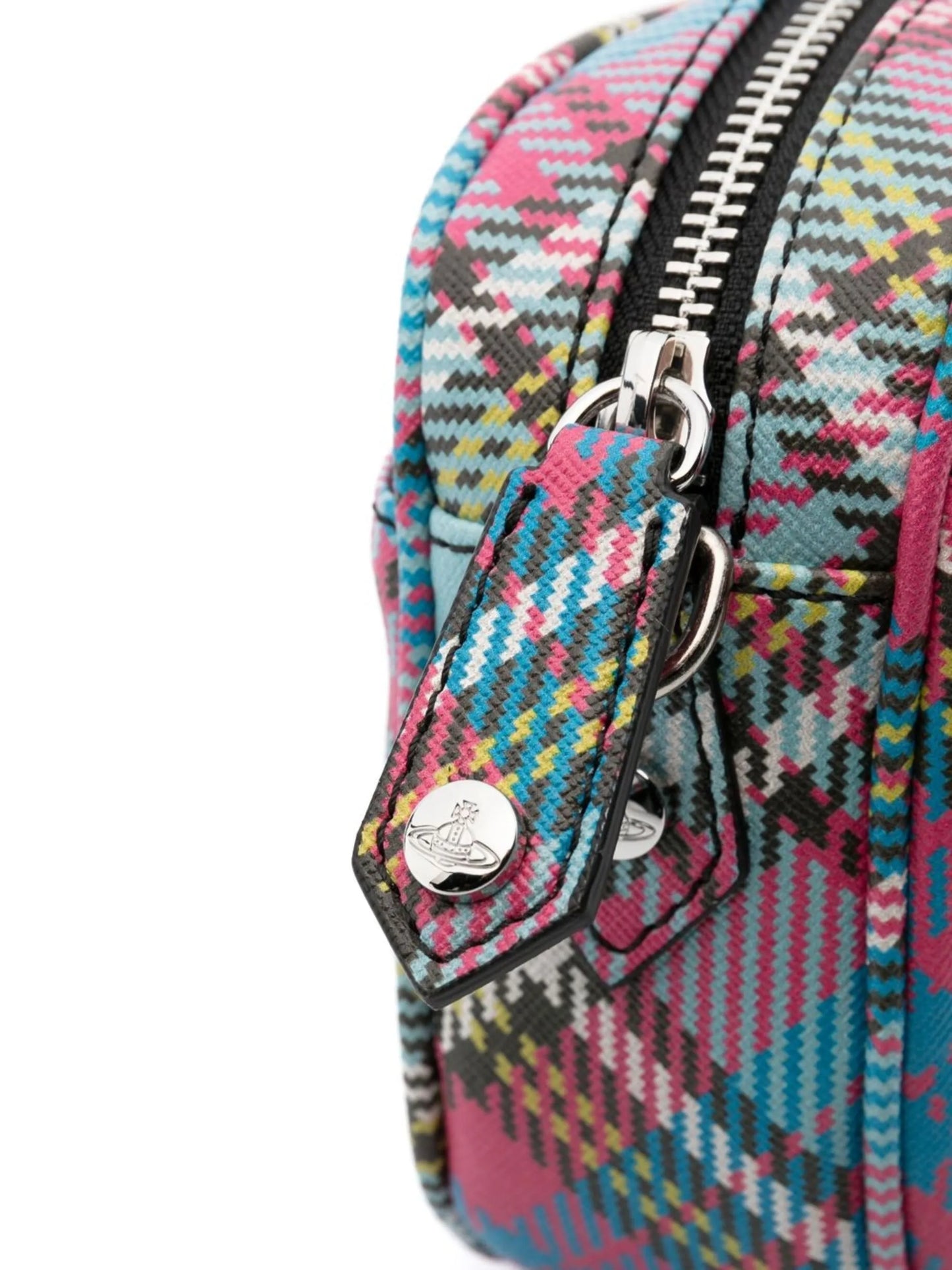 Daisy tartan-print cross body bag