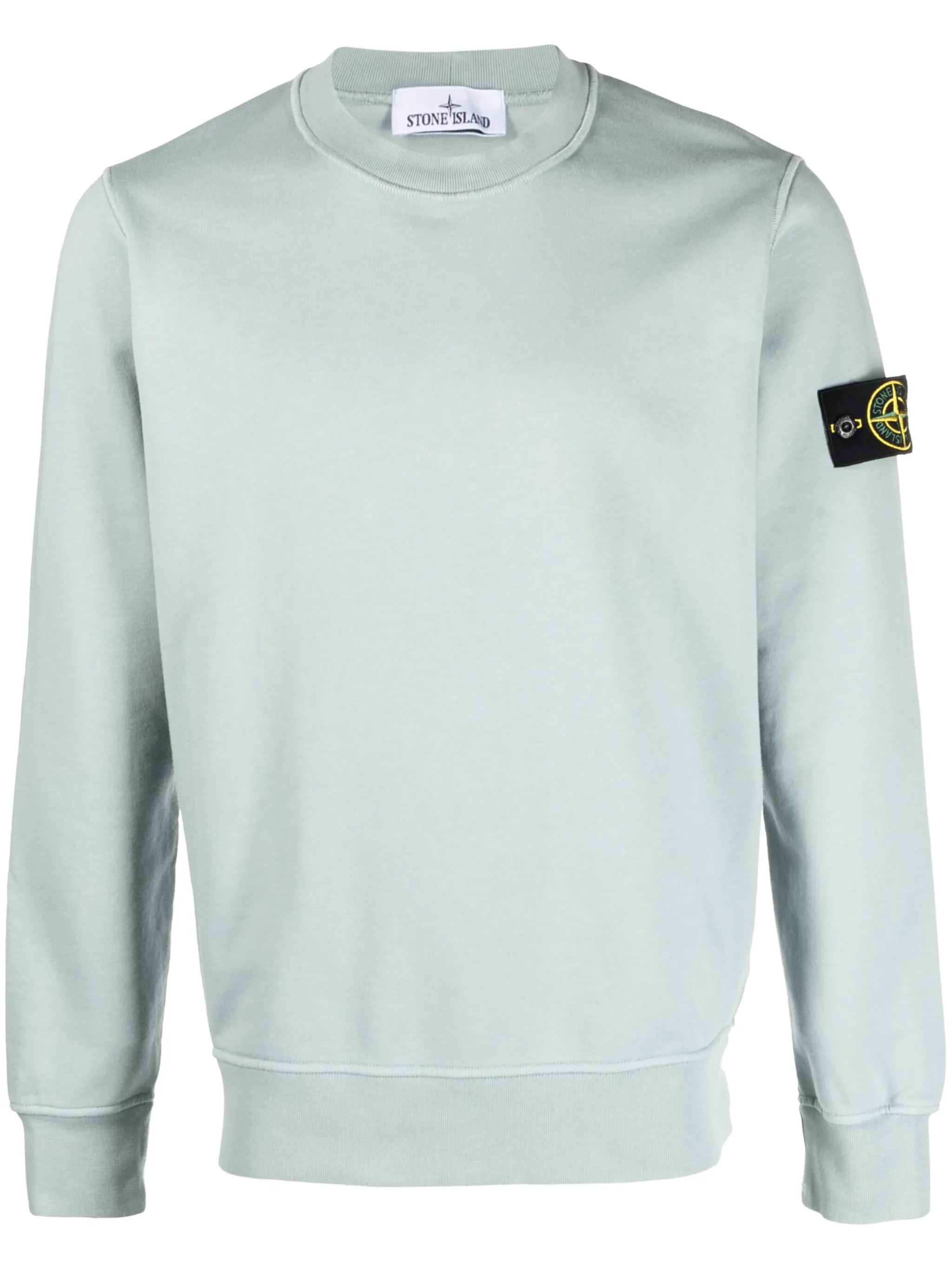 logo-patch sleeve sweatshirt