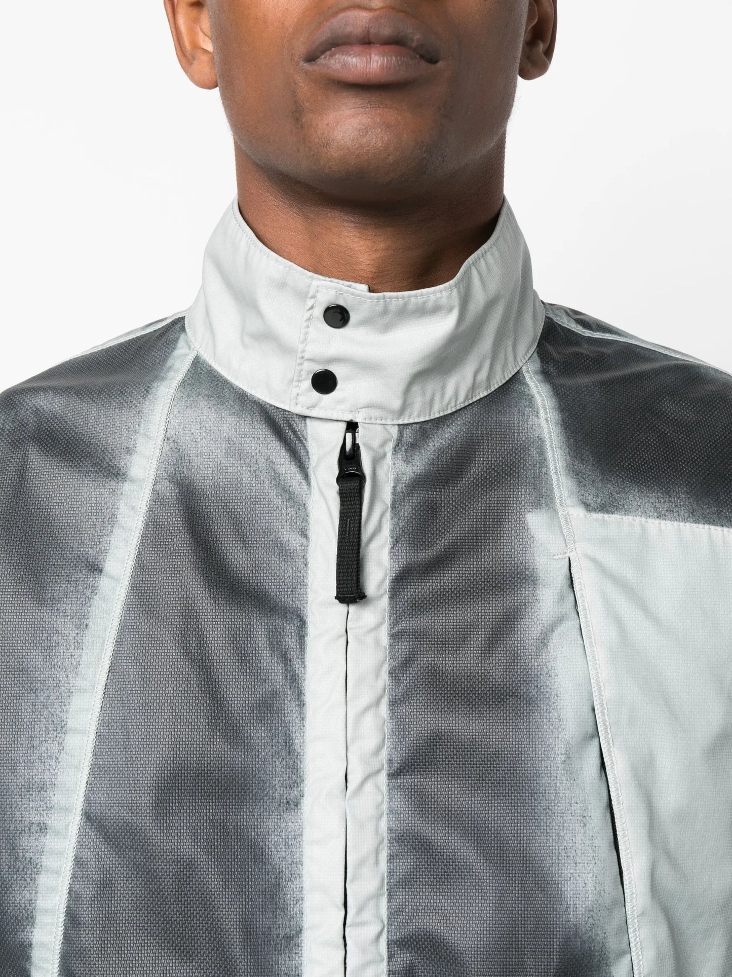 Mussola Gommata-TC hand-sprayed windbreaker