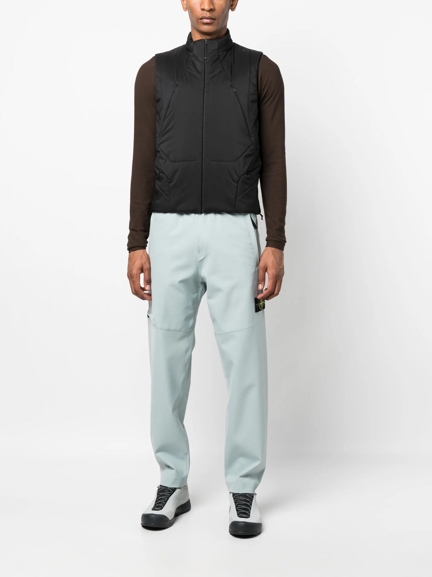 logo-patch track pants
