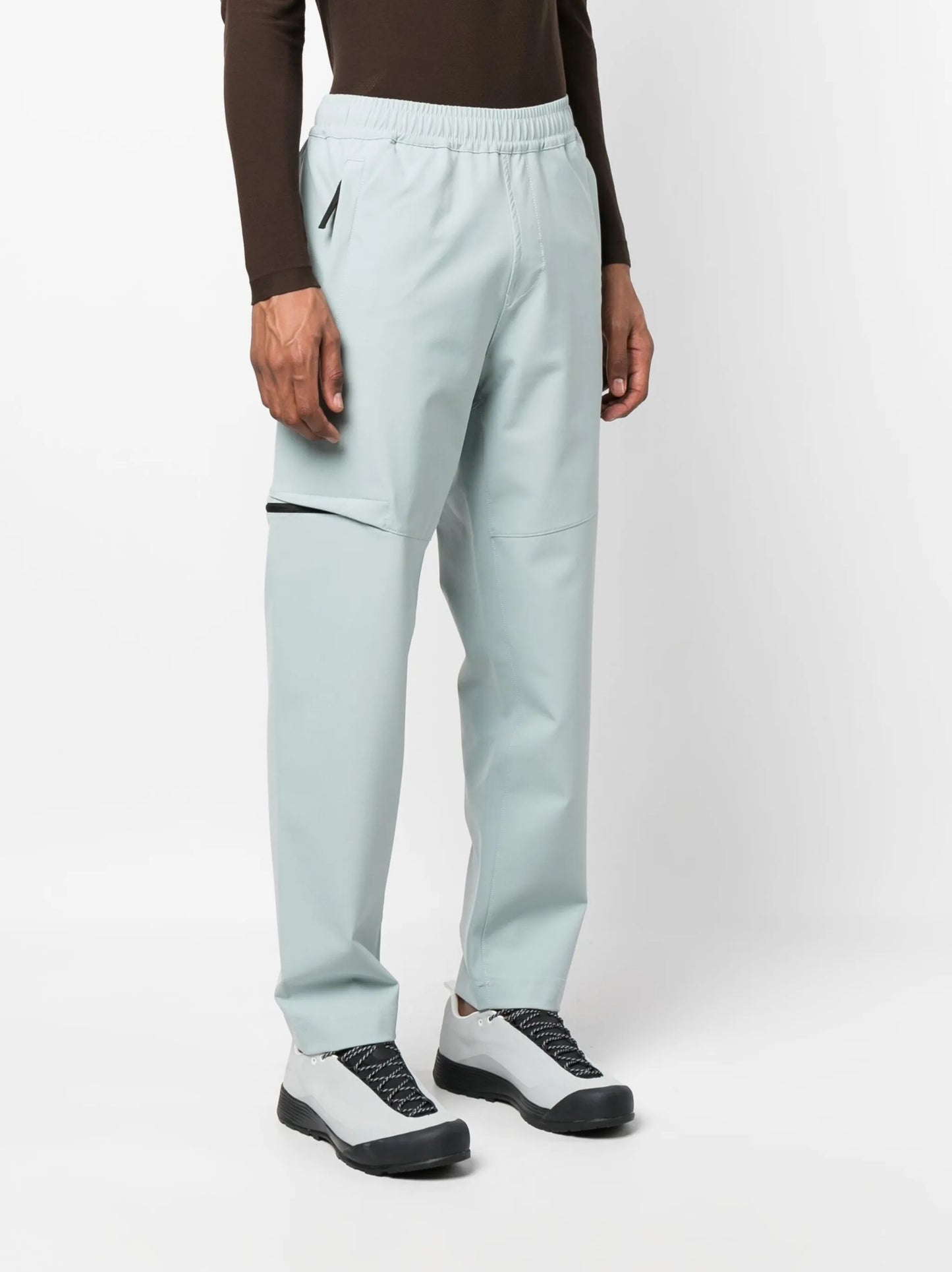 logo-patch track pants