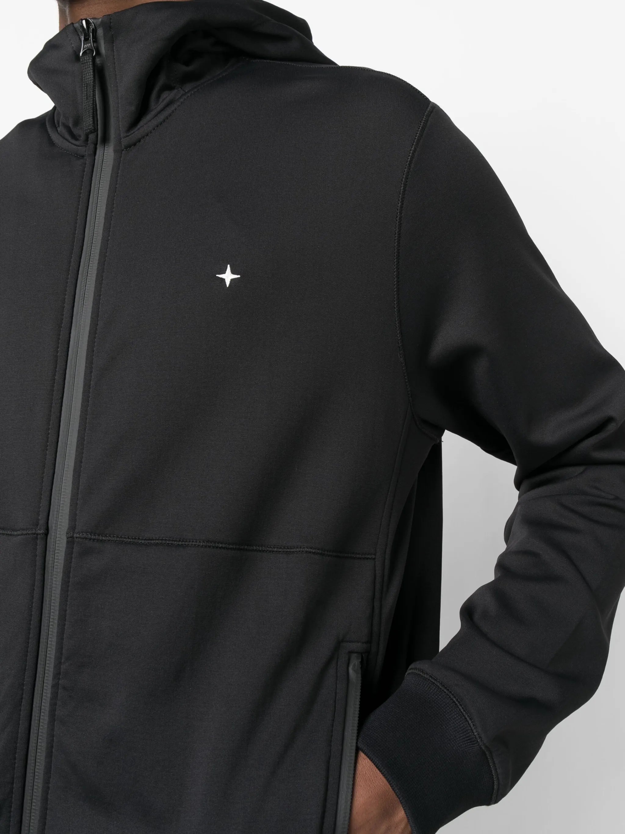 615G5 Stellina logo-print hoodie