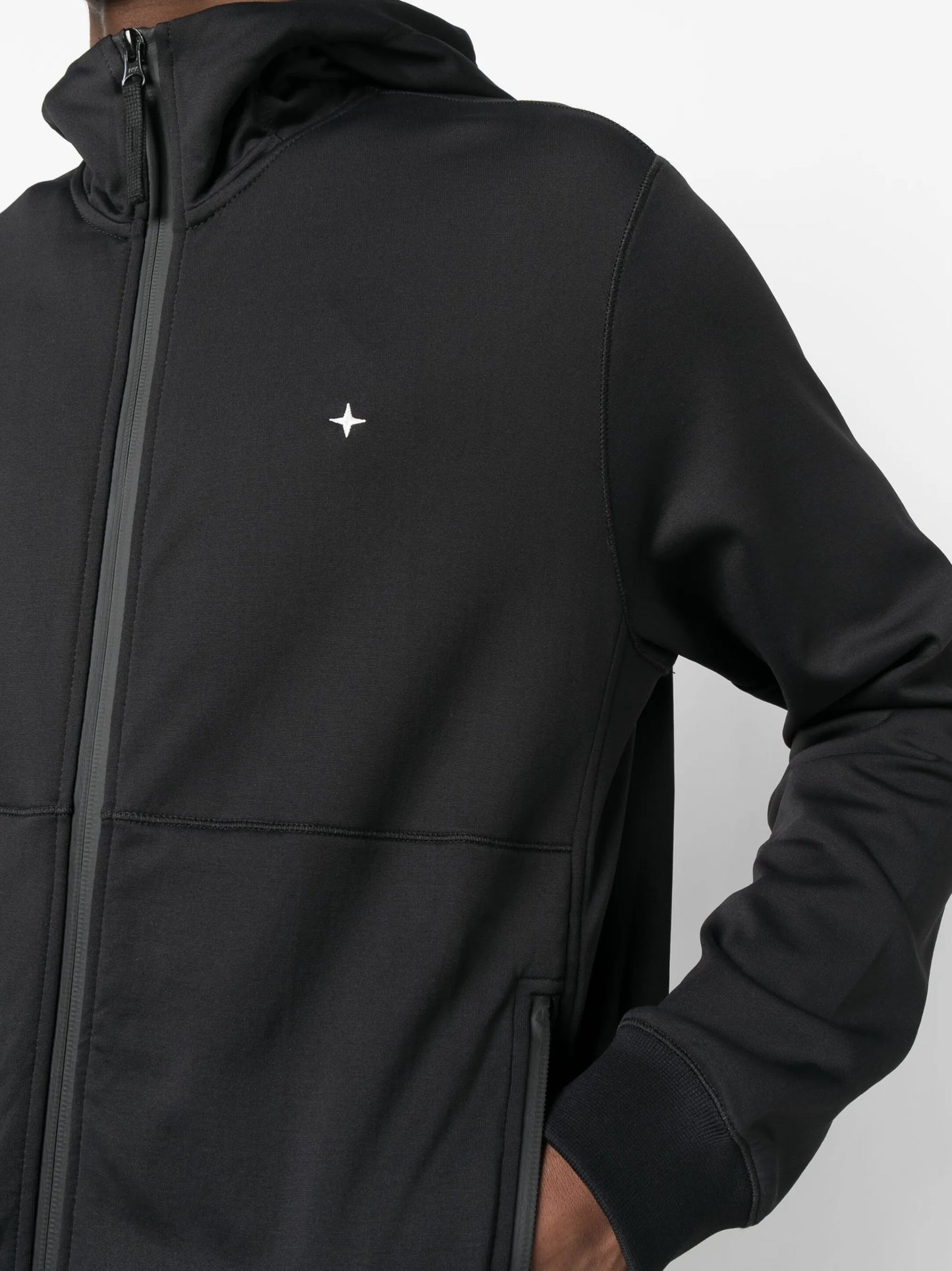 615G5 Stellina logo-print hoodie