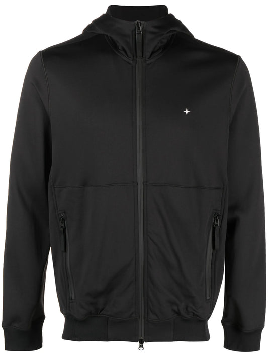 615G5 Stellina logo-print hoodie