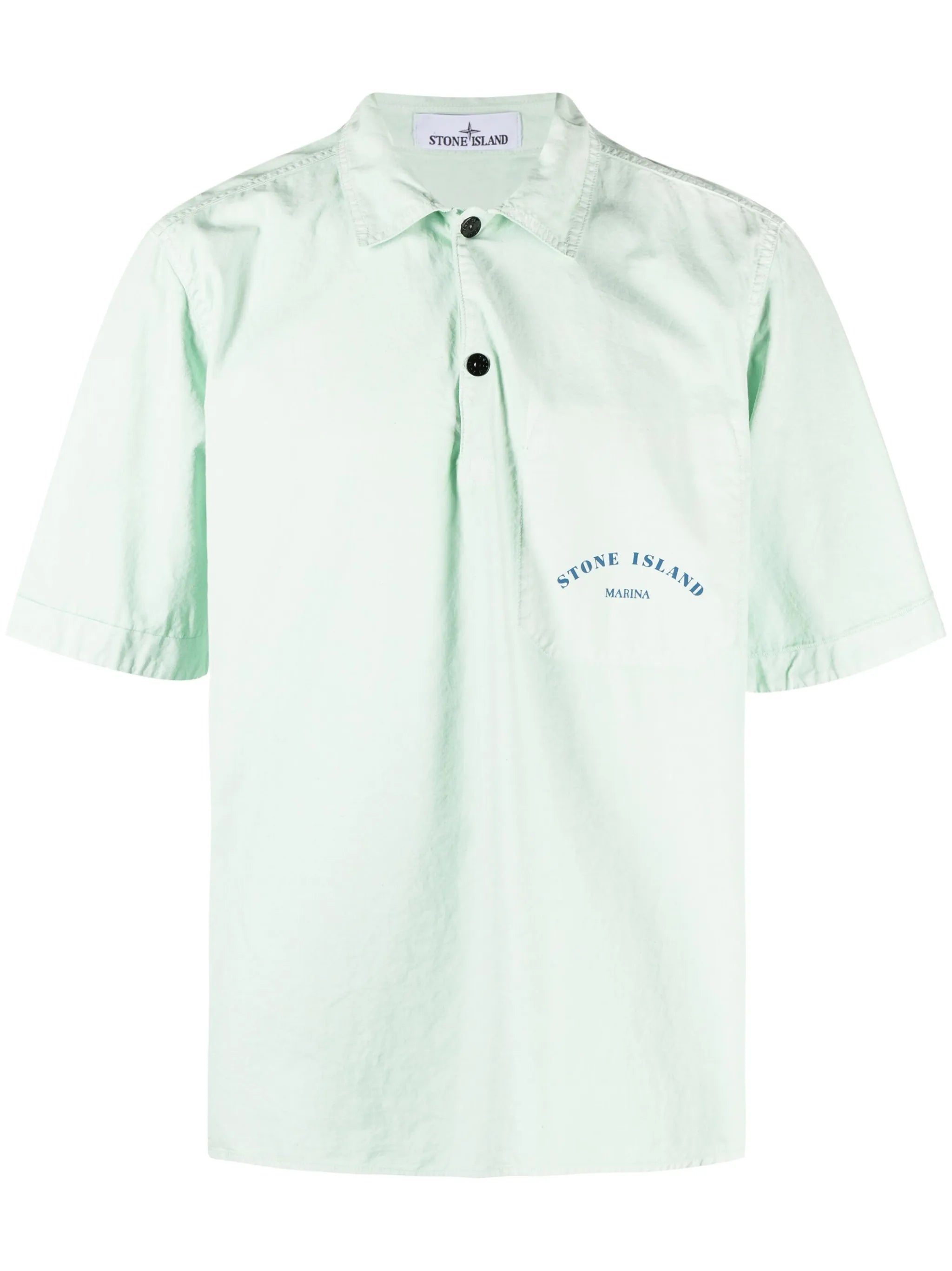 Marina short-sleeve polo overshirt