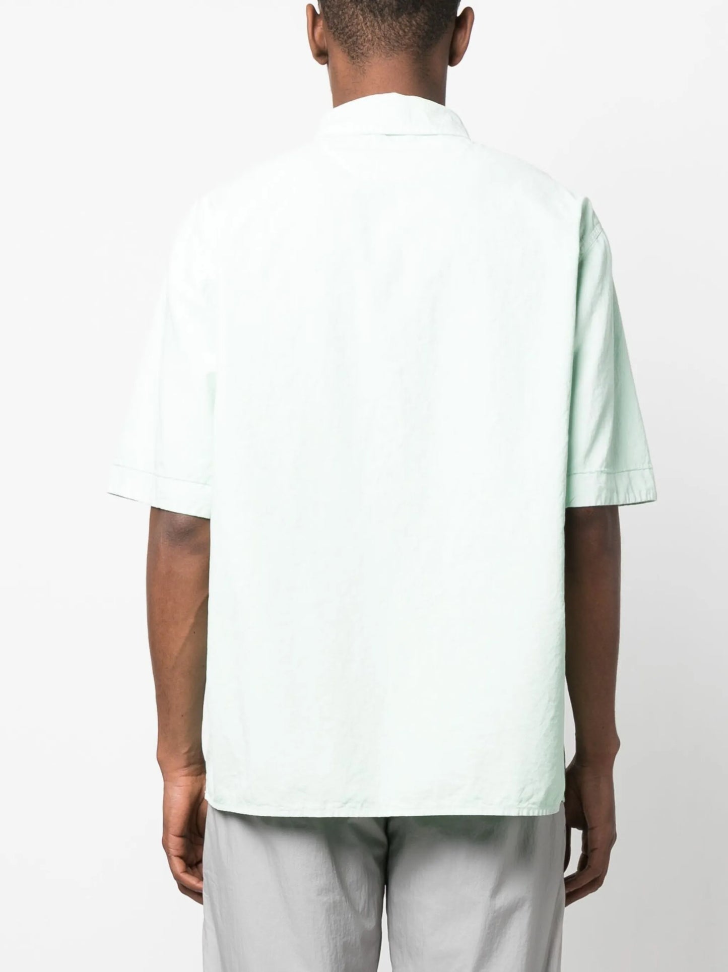Marina short-sleeve polo overshirt