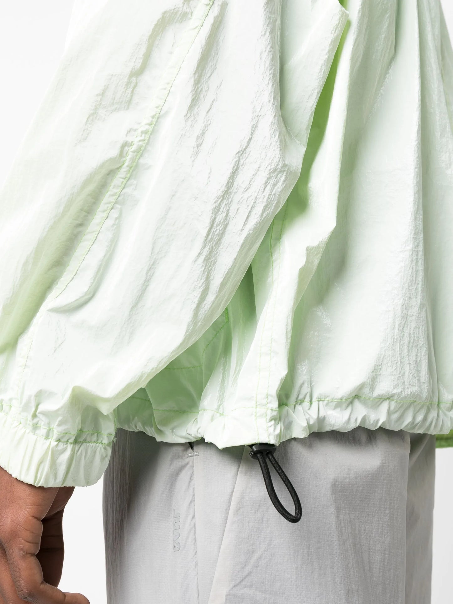Marina logo-print hooded jacket