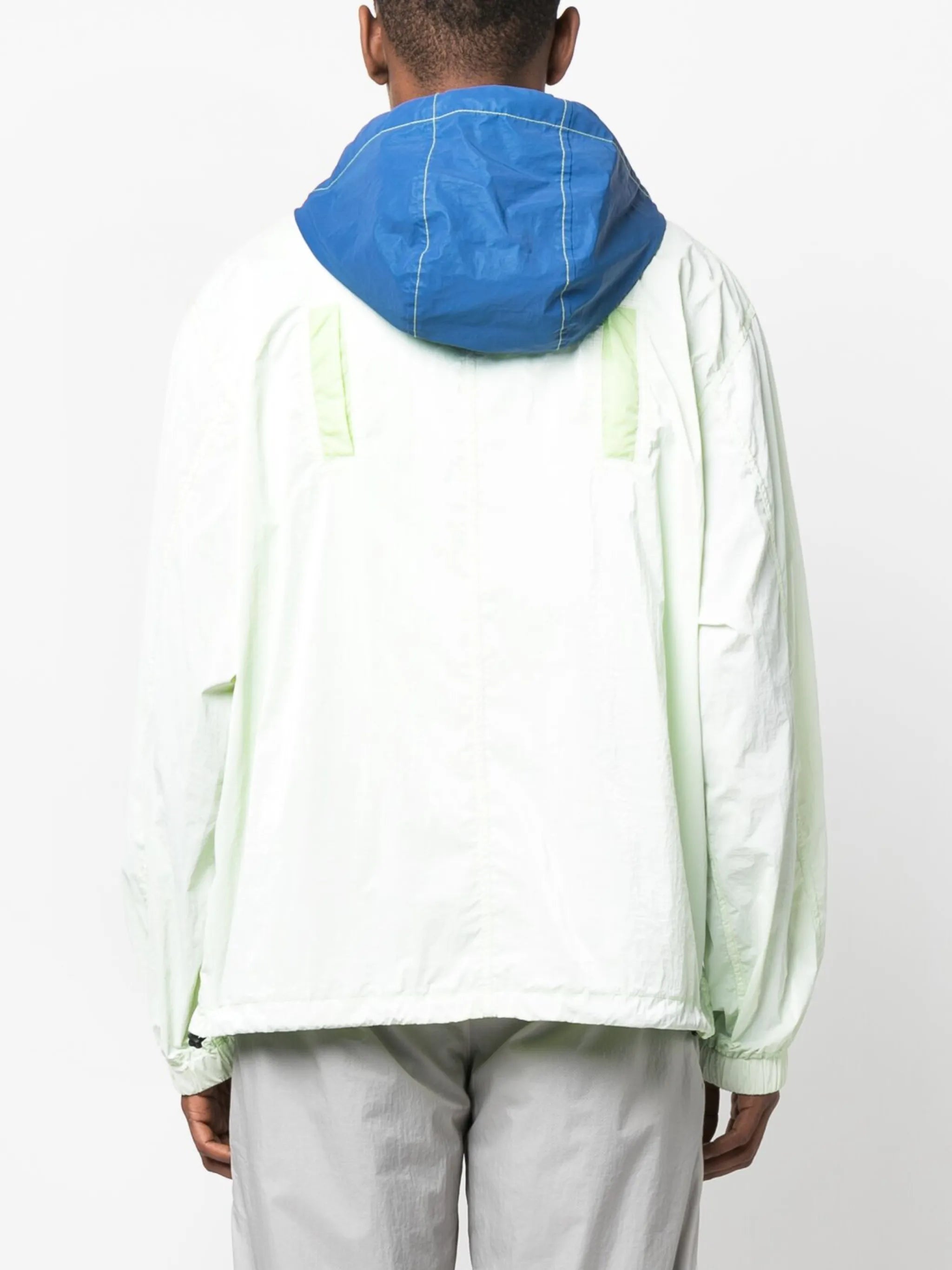 Marina logo-print hooded jacket