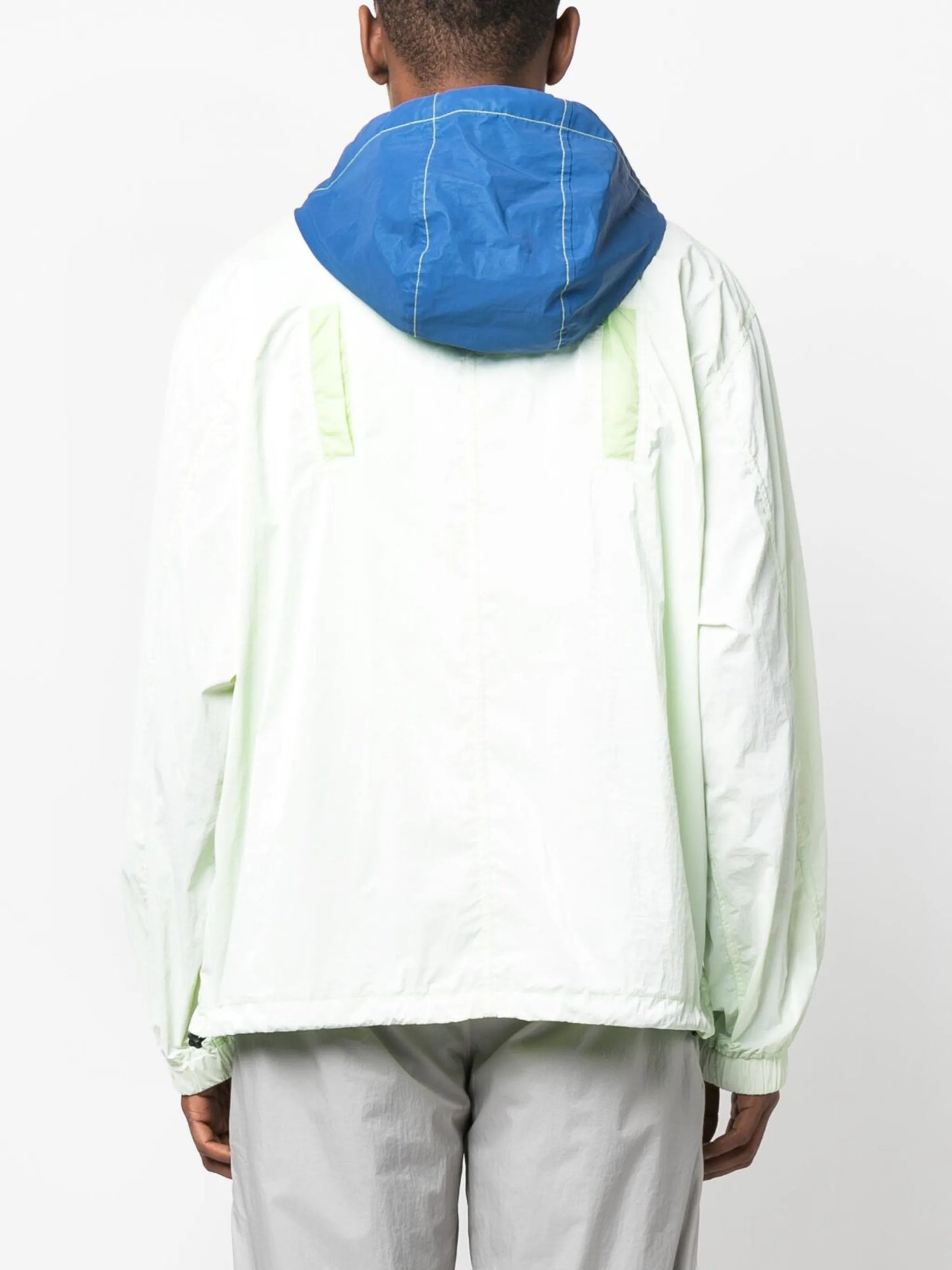 Marina logo-print hooded jacket