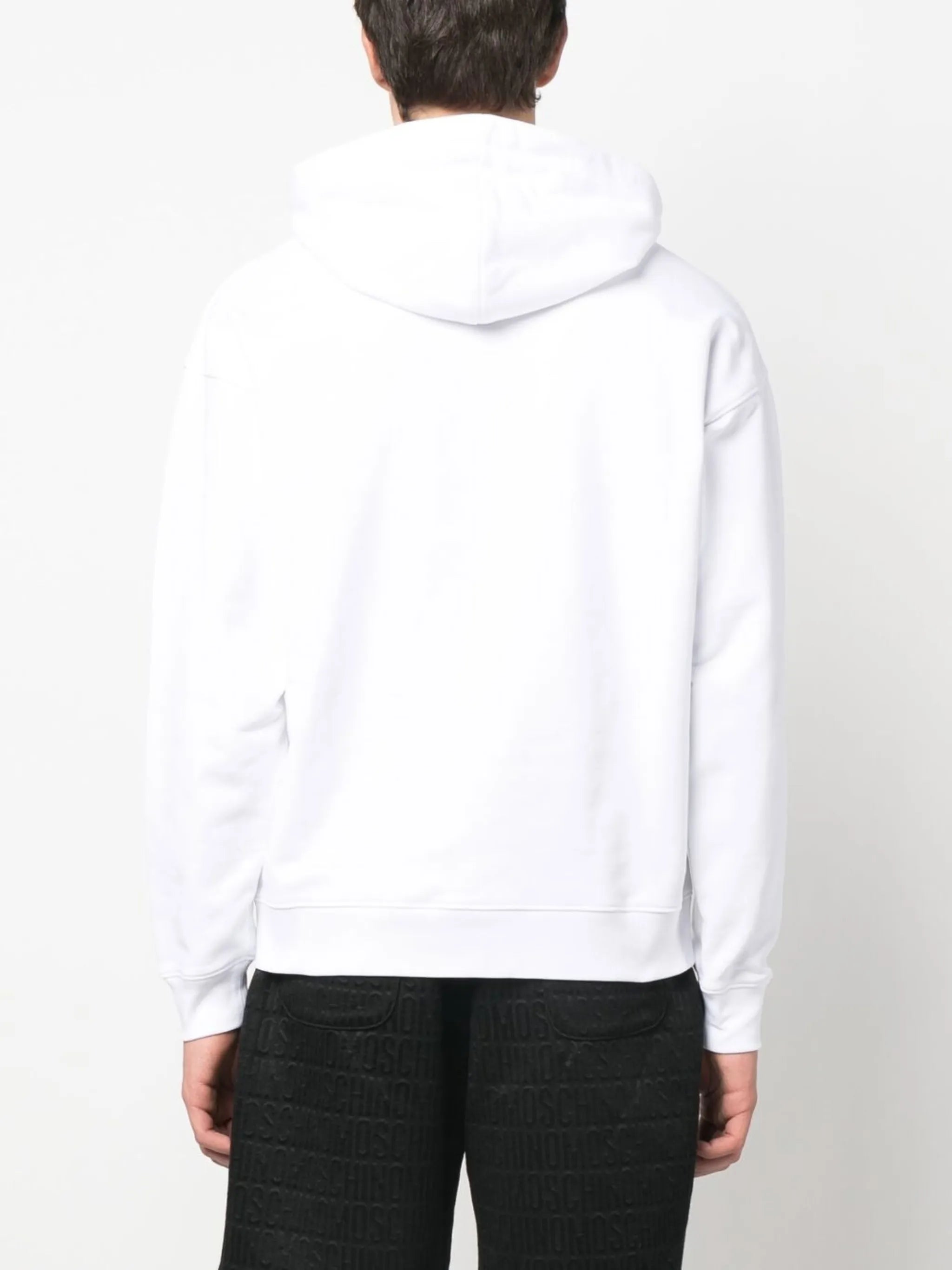Teddy graphic-print hoodie