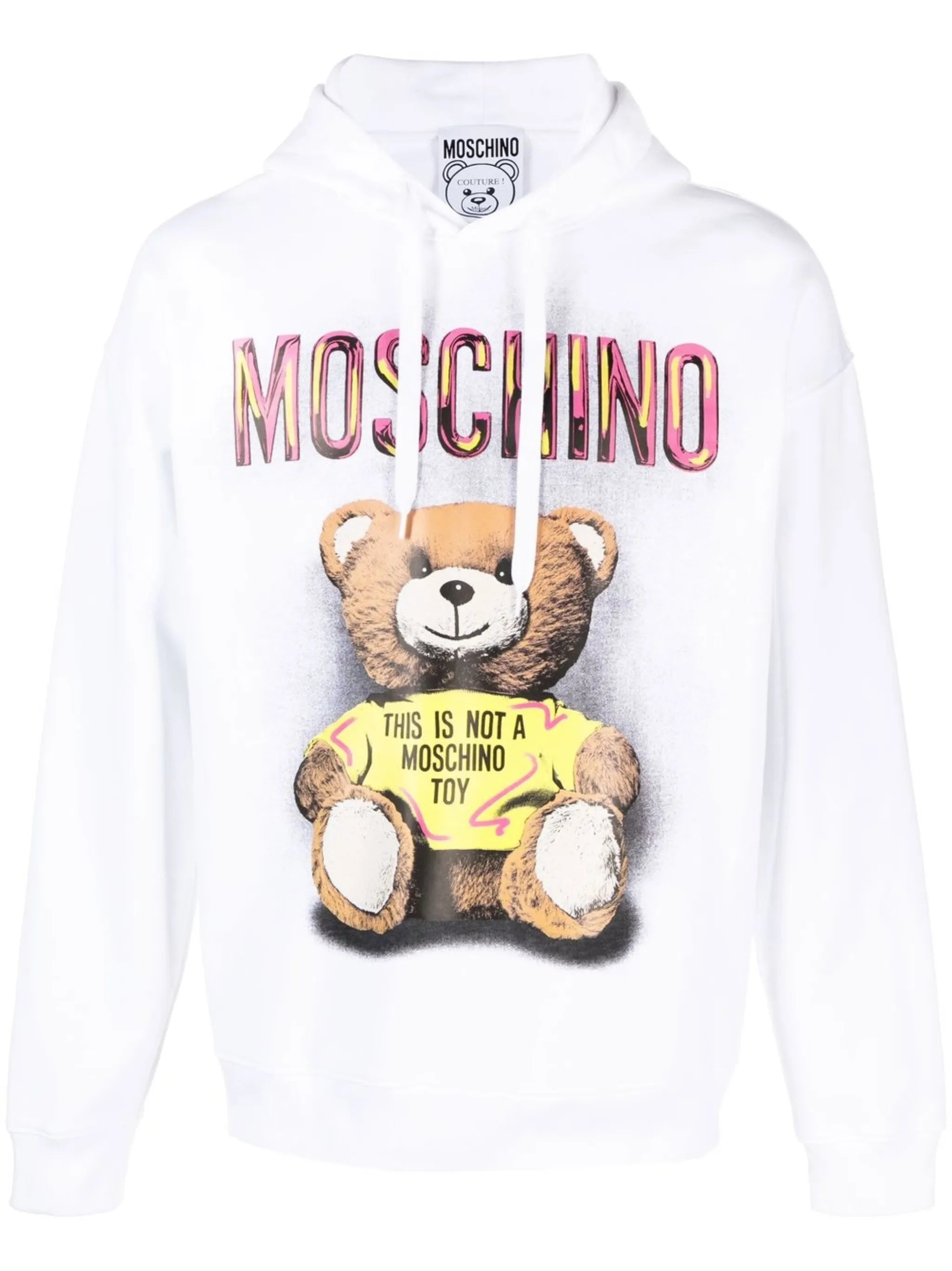 Teddy graphic-print hoodie