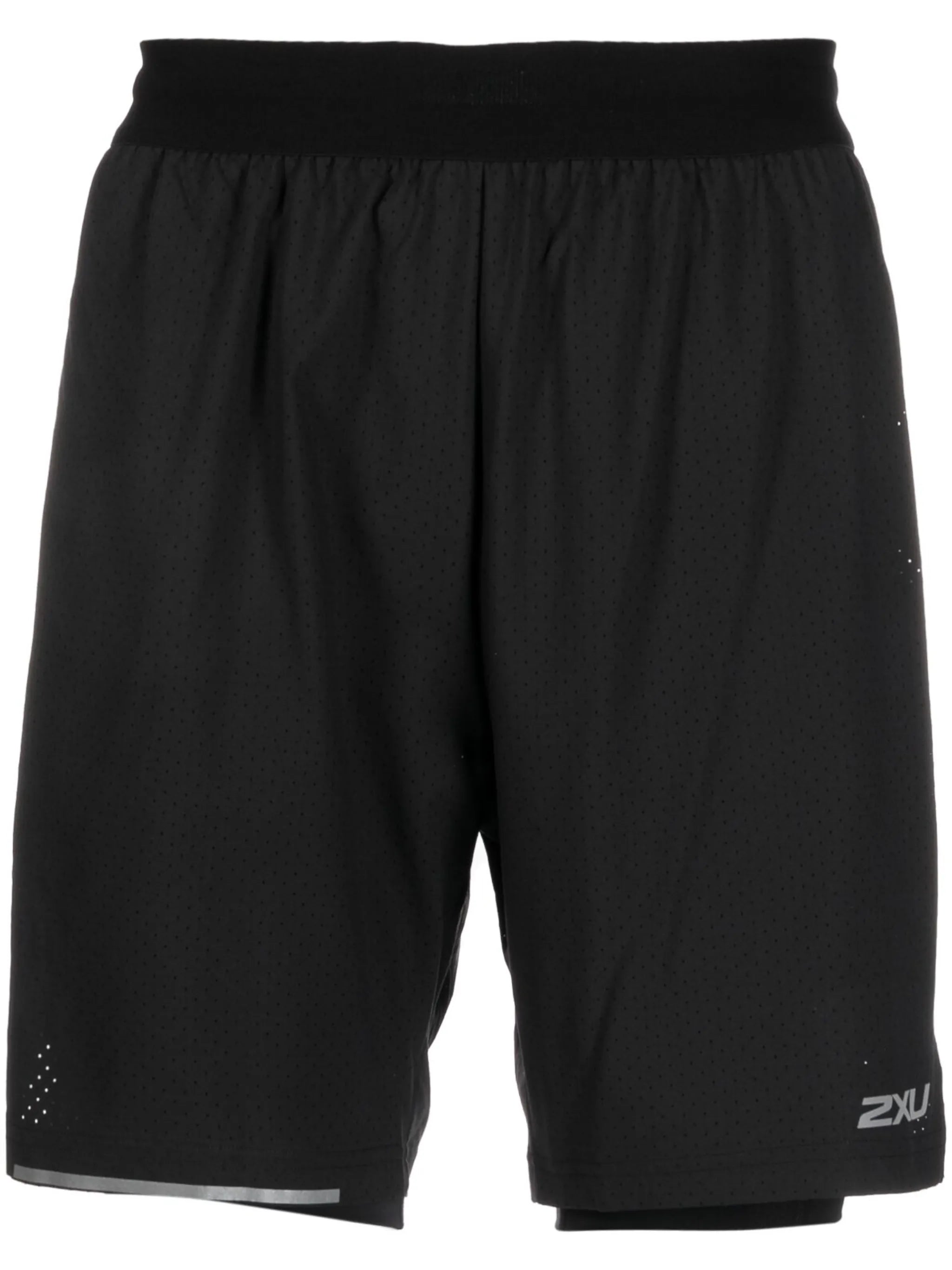 double layered sport shorts