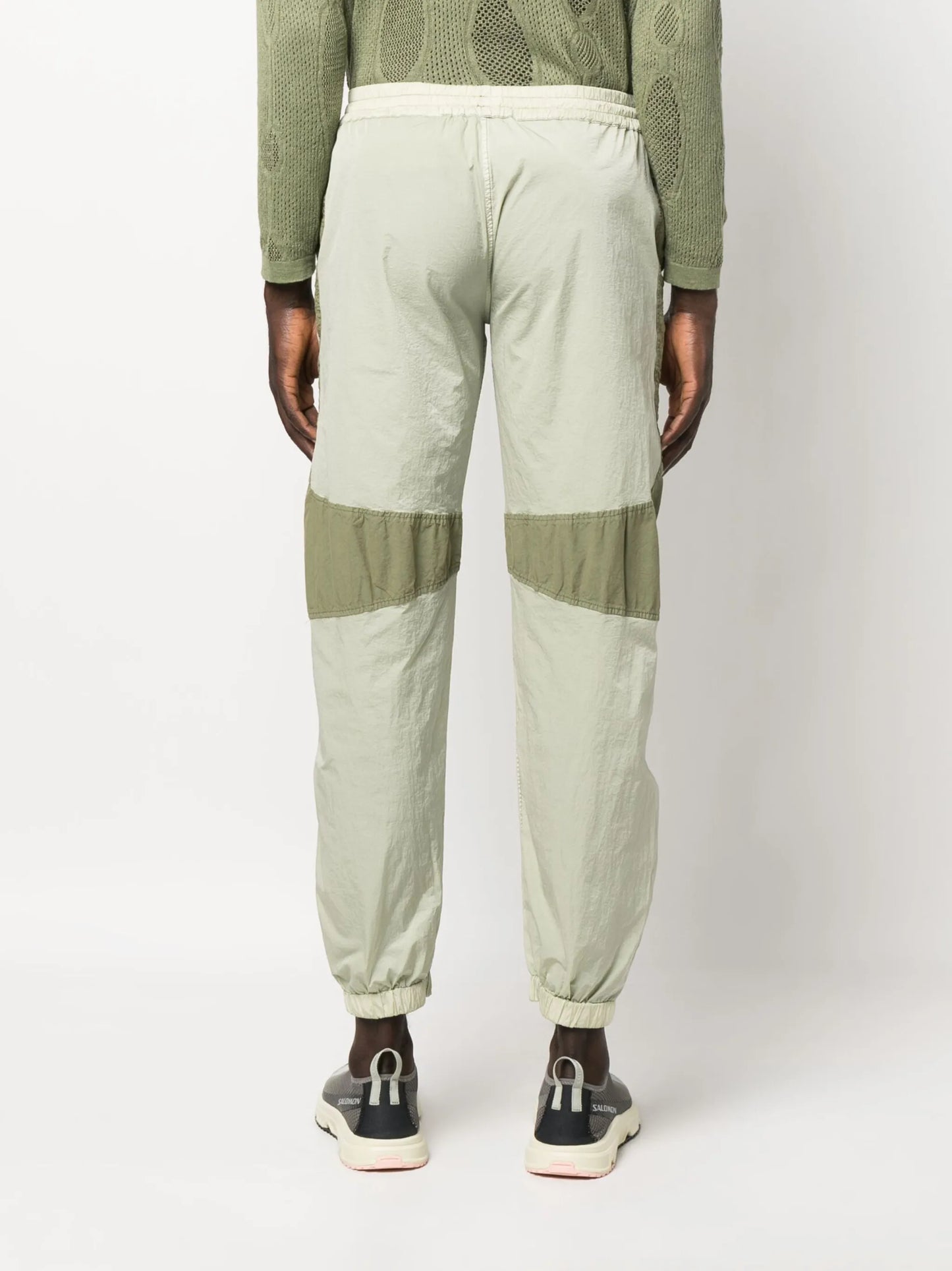 panelled-design track pants