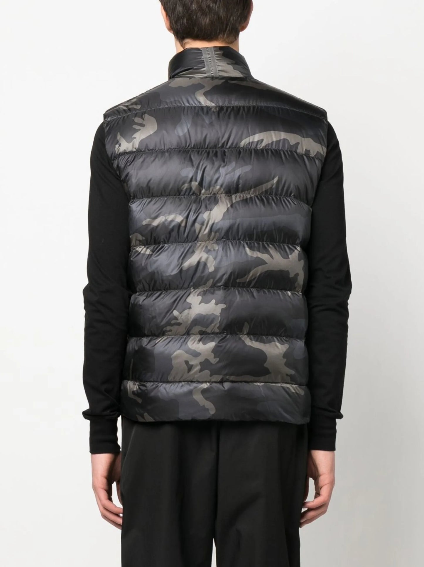 Crofton camouflage-print gilet