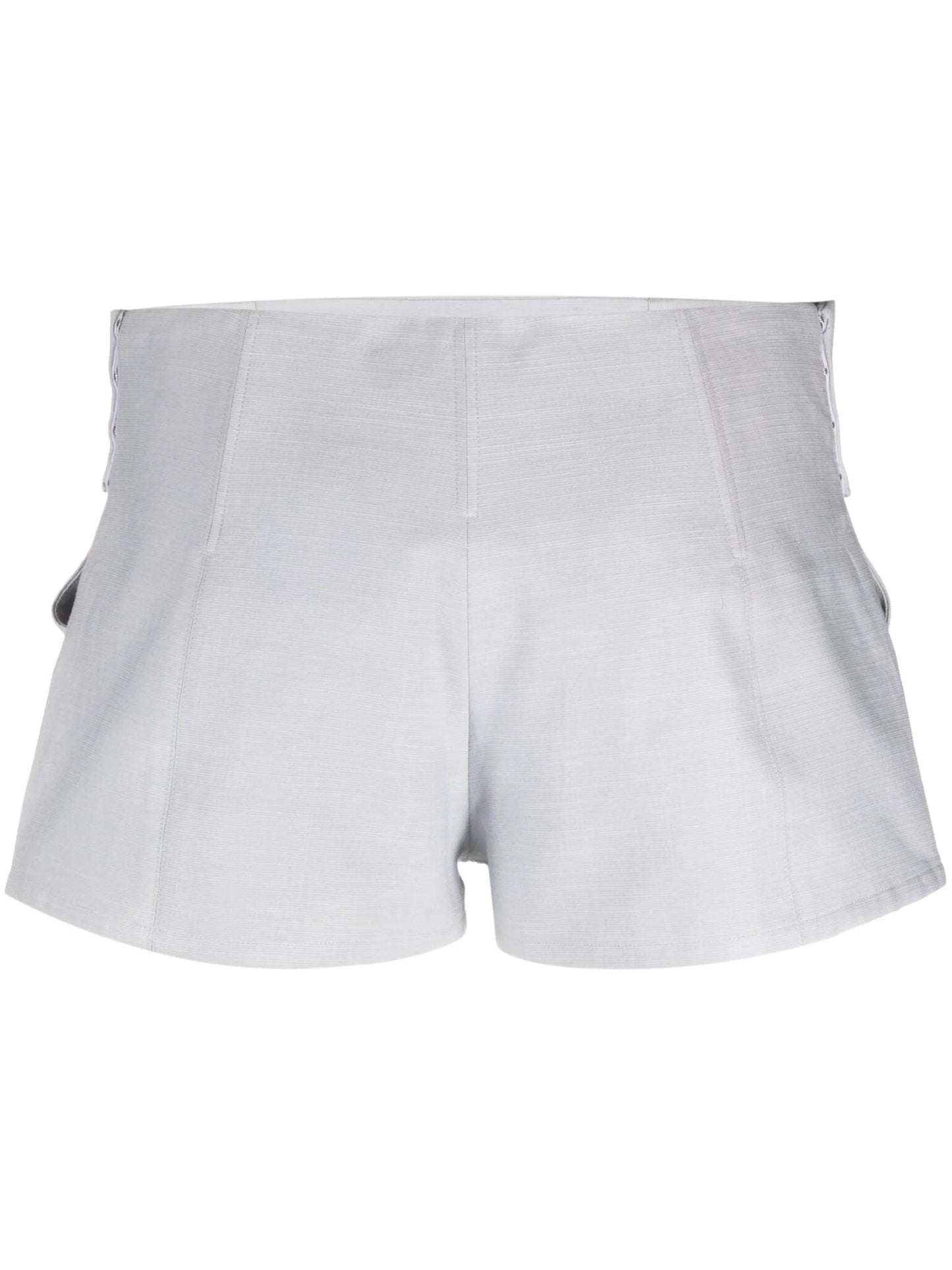 tuxedo thigh-length shorts