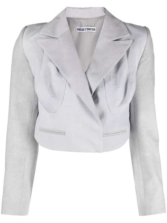 cropped tuxedo jacket