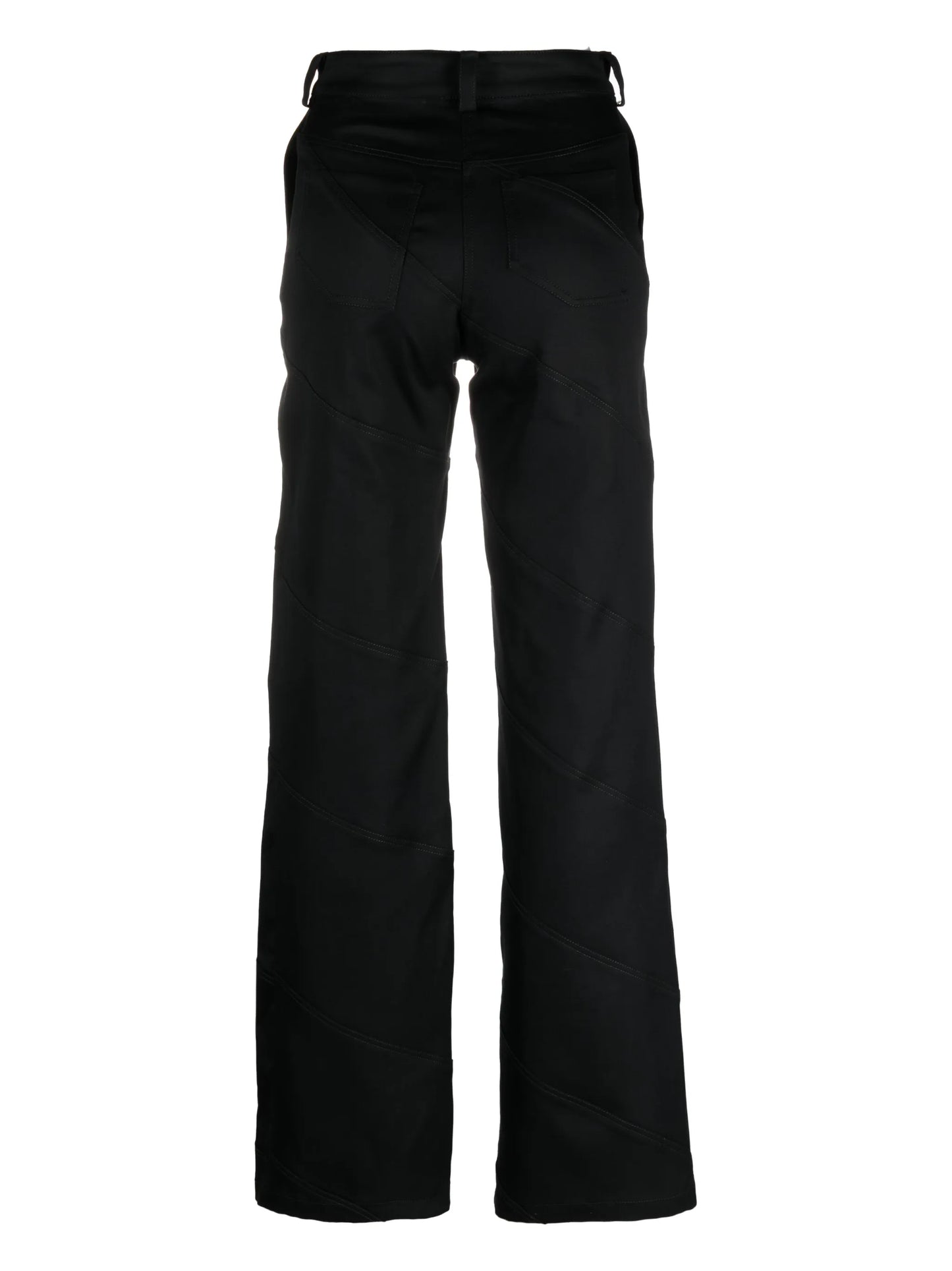 spiral zip cargo trousers