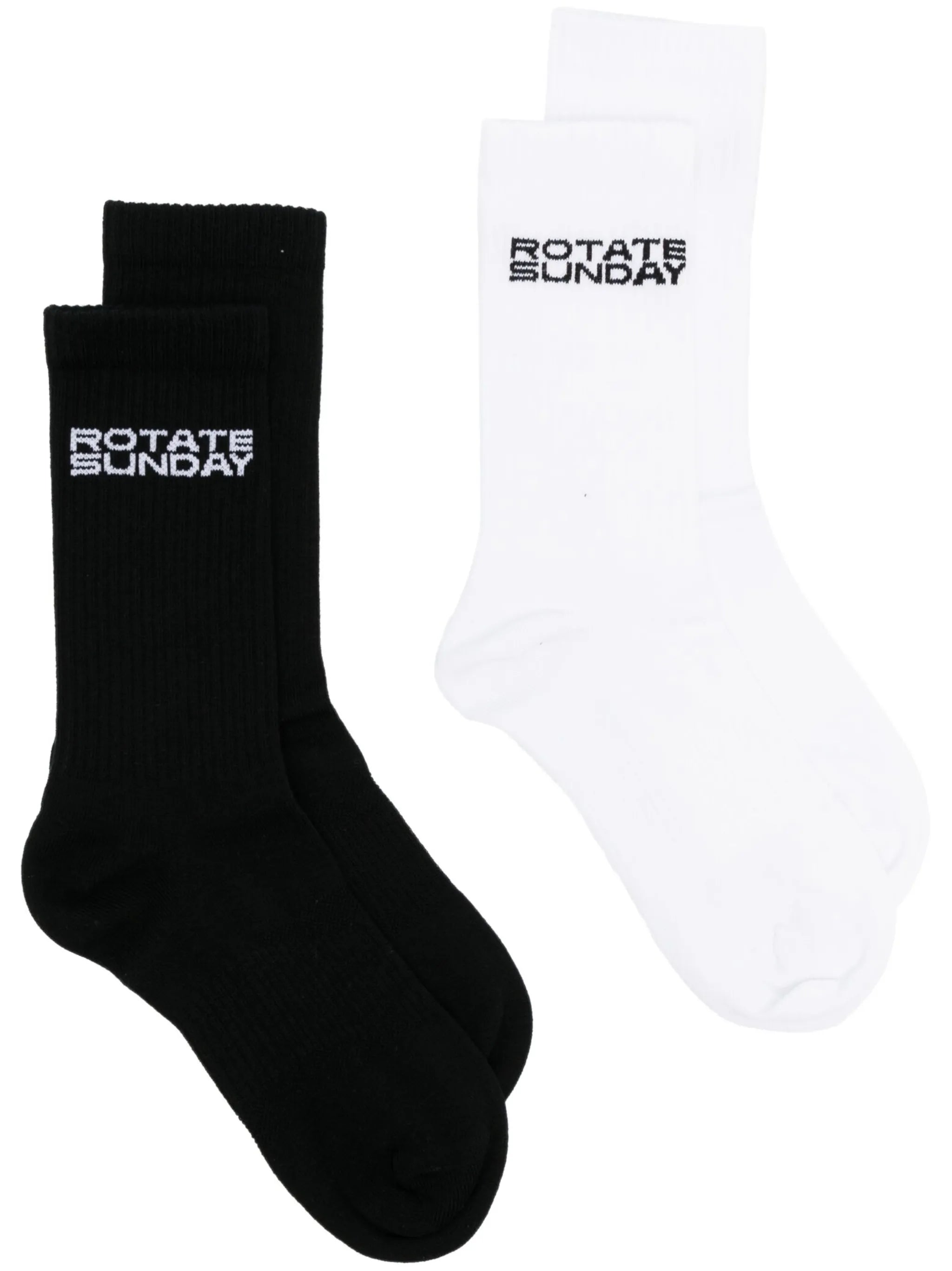 two-pack logo-print socks