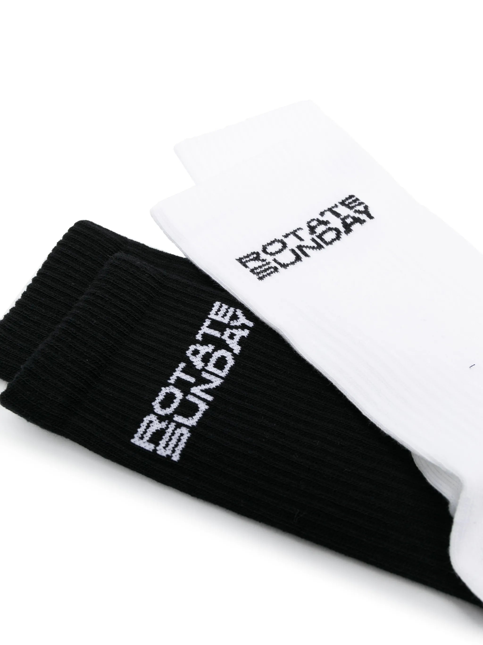 two-pack logo-print socks