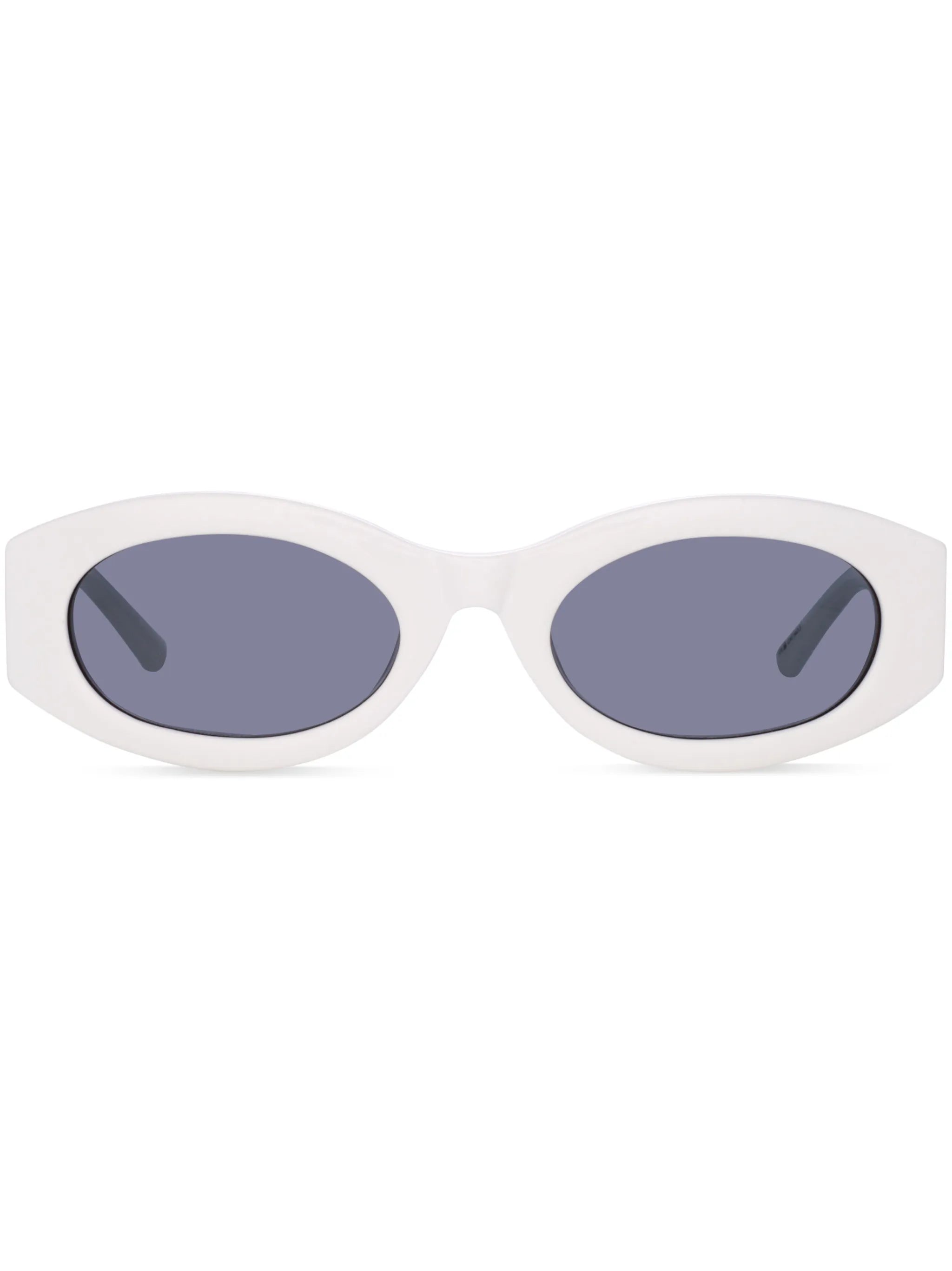 x Linda Farrow oval-frame sunglasses
