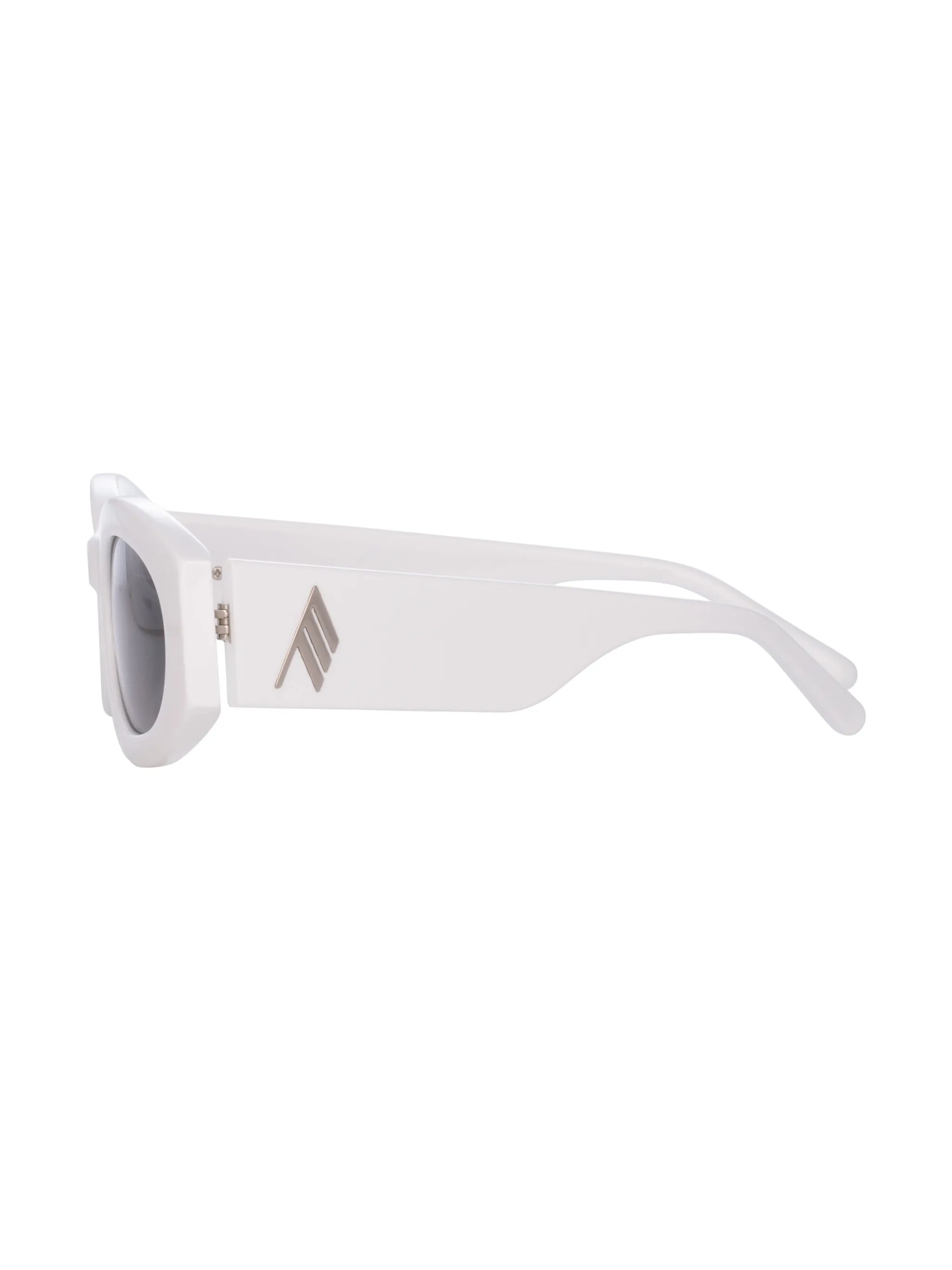x Linda Farrow oval-frame sunglasses