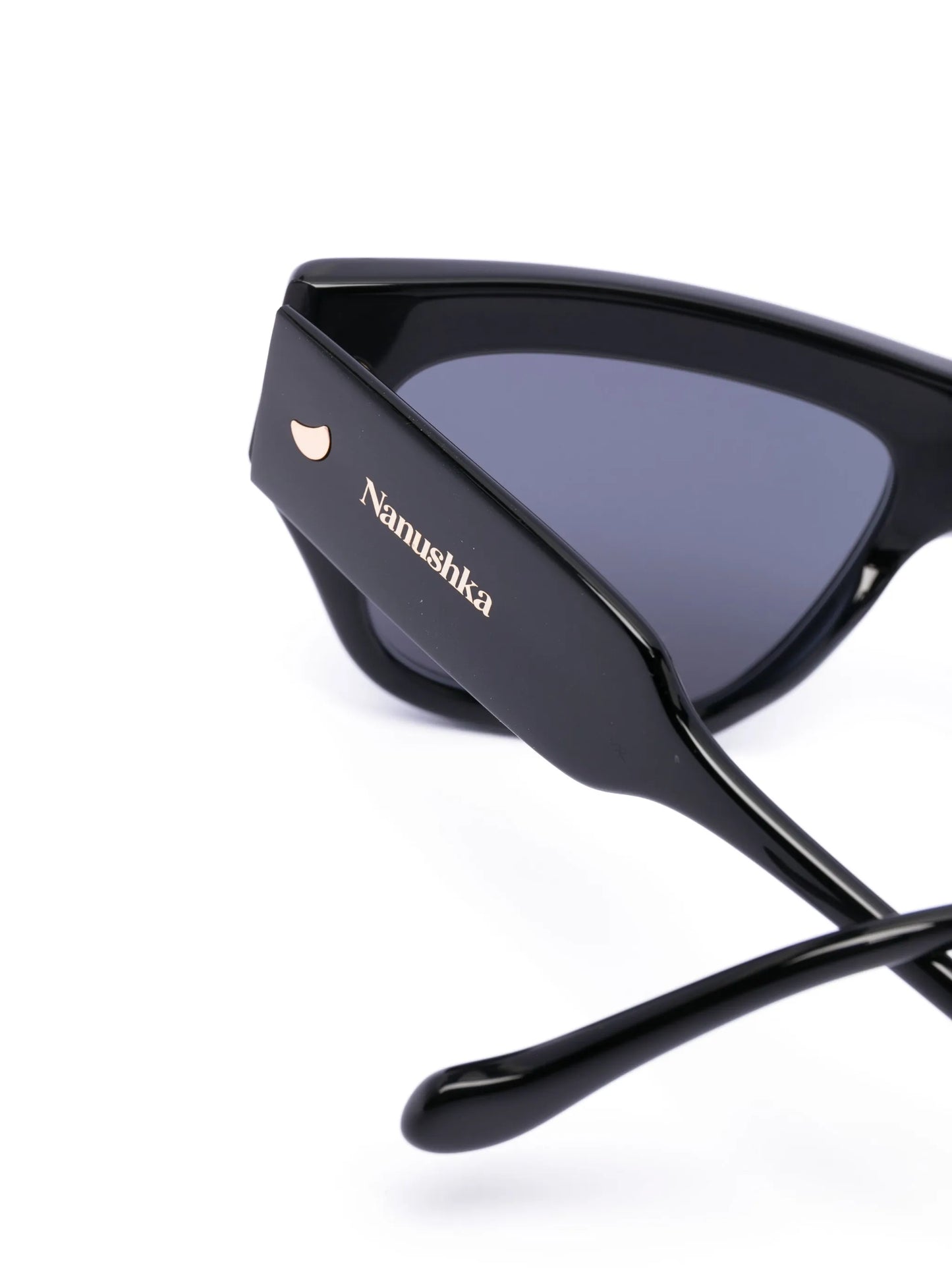 oversized-frame tinted-lenses sunglasses