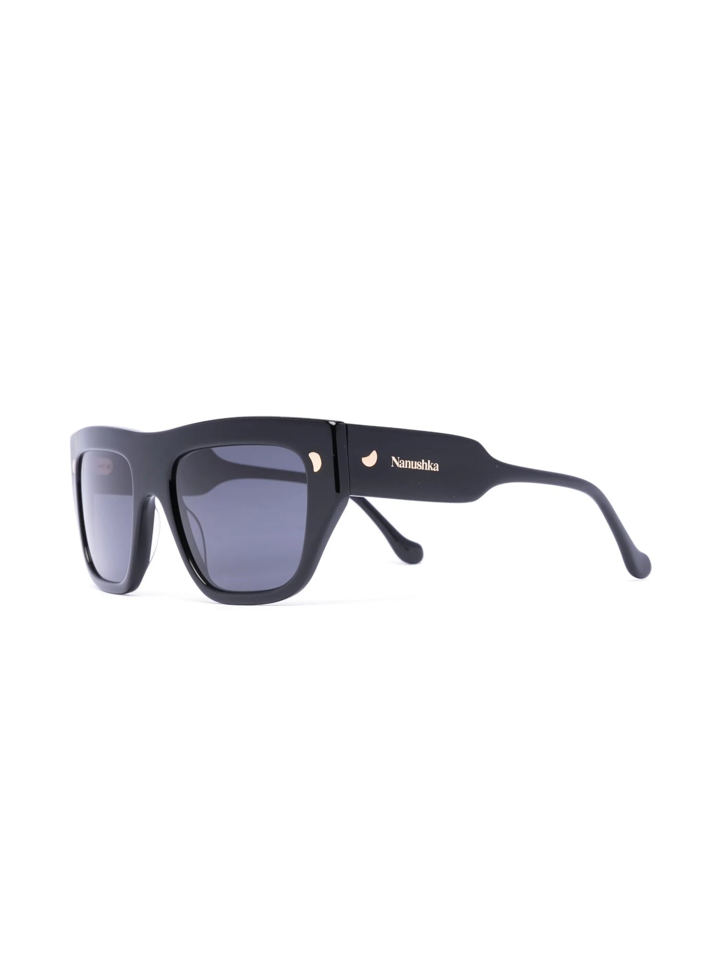 oversized-frame tinted-lenses sunglasses
