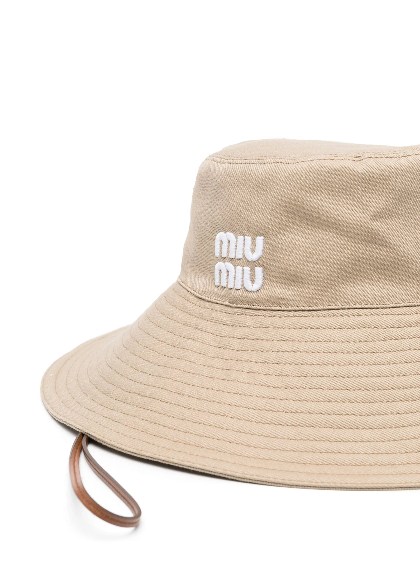 embroidered-logo cotton hat