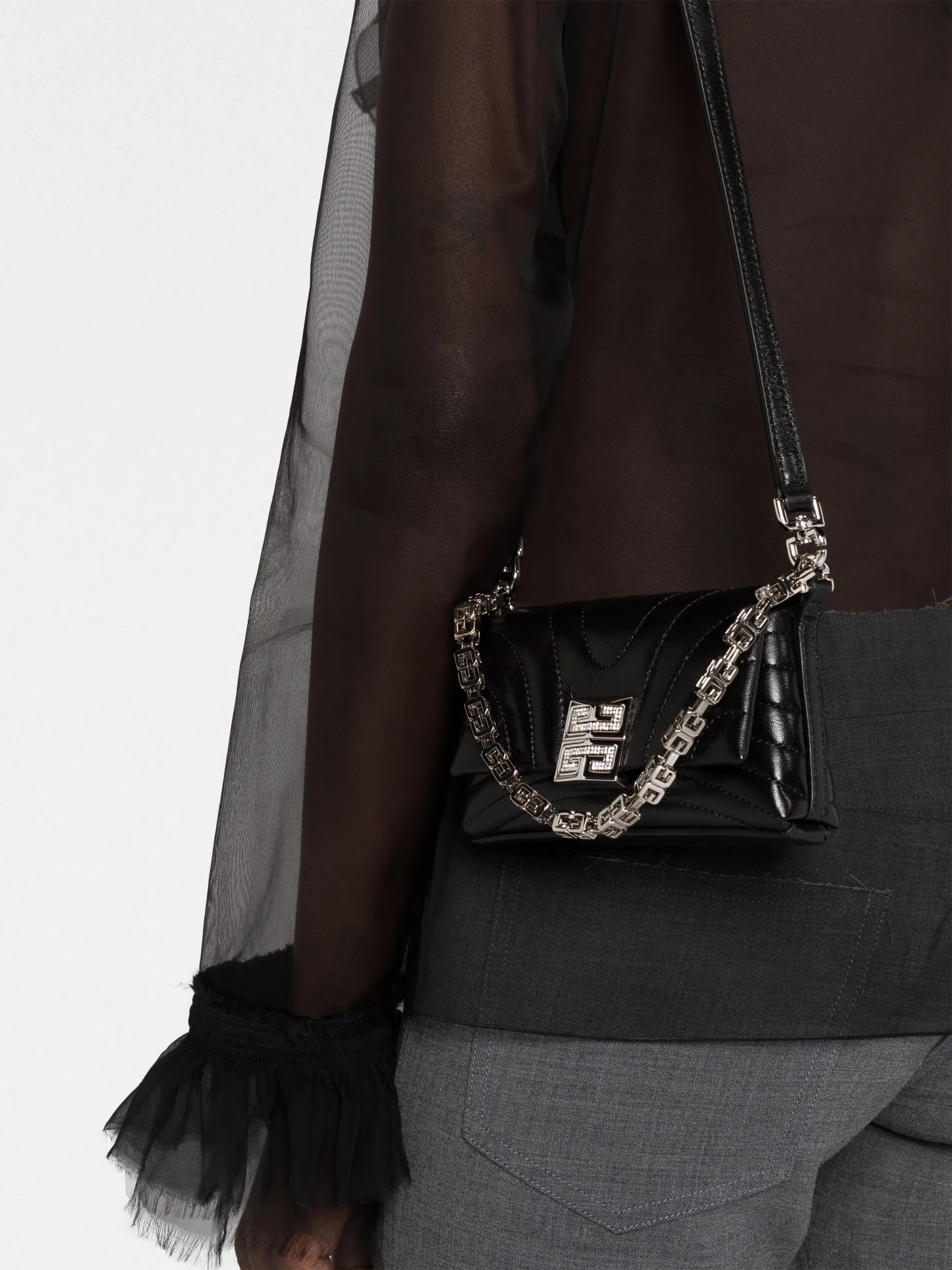 Micro Soft 4G leather mini bag
